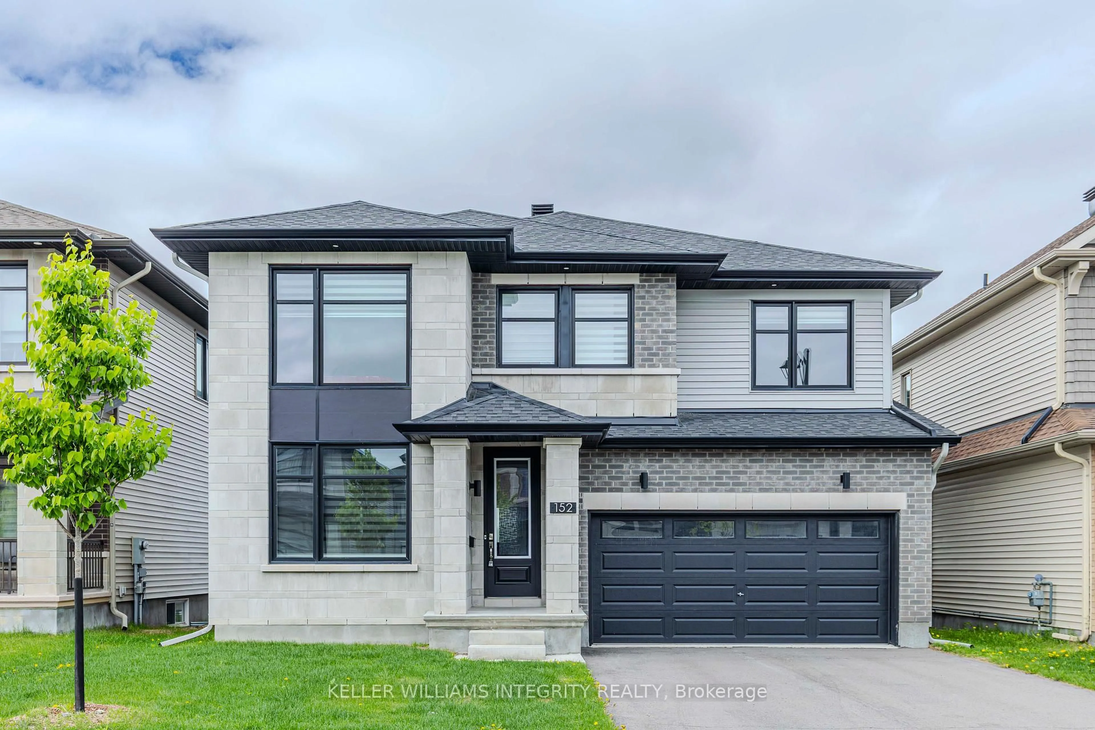 Home with brick exterior material, street for 152 Finsbury Ave, Stittsville Ontario K2S 2P5