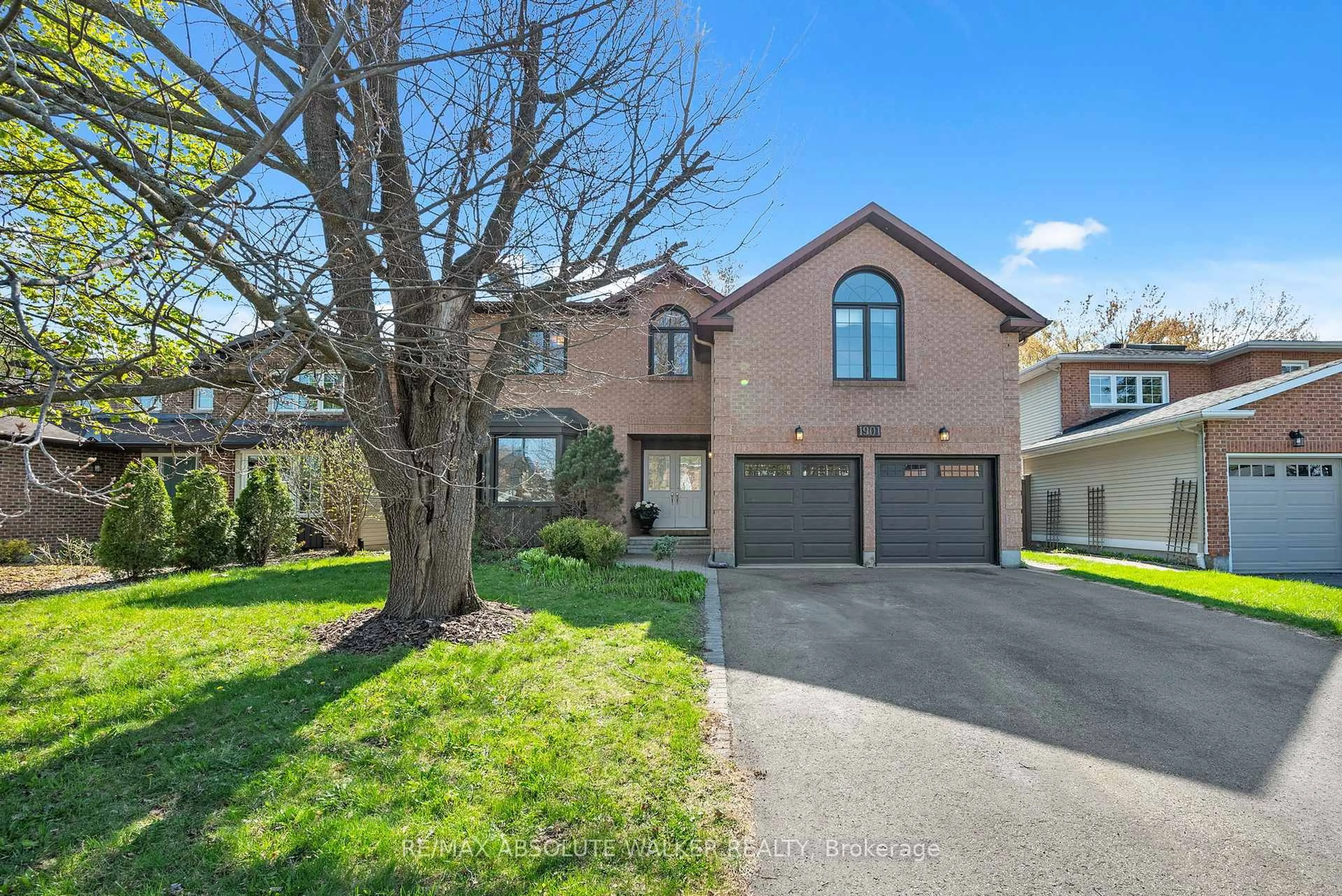 Home with brick exterior material, street for 1901 Montereau Ave, Orleans Ontario K1C 5W9