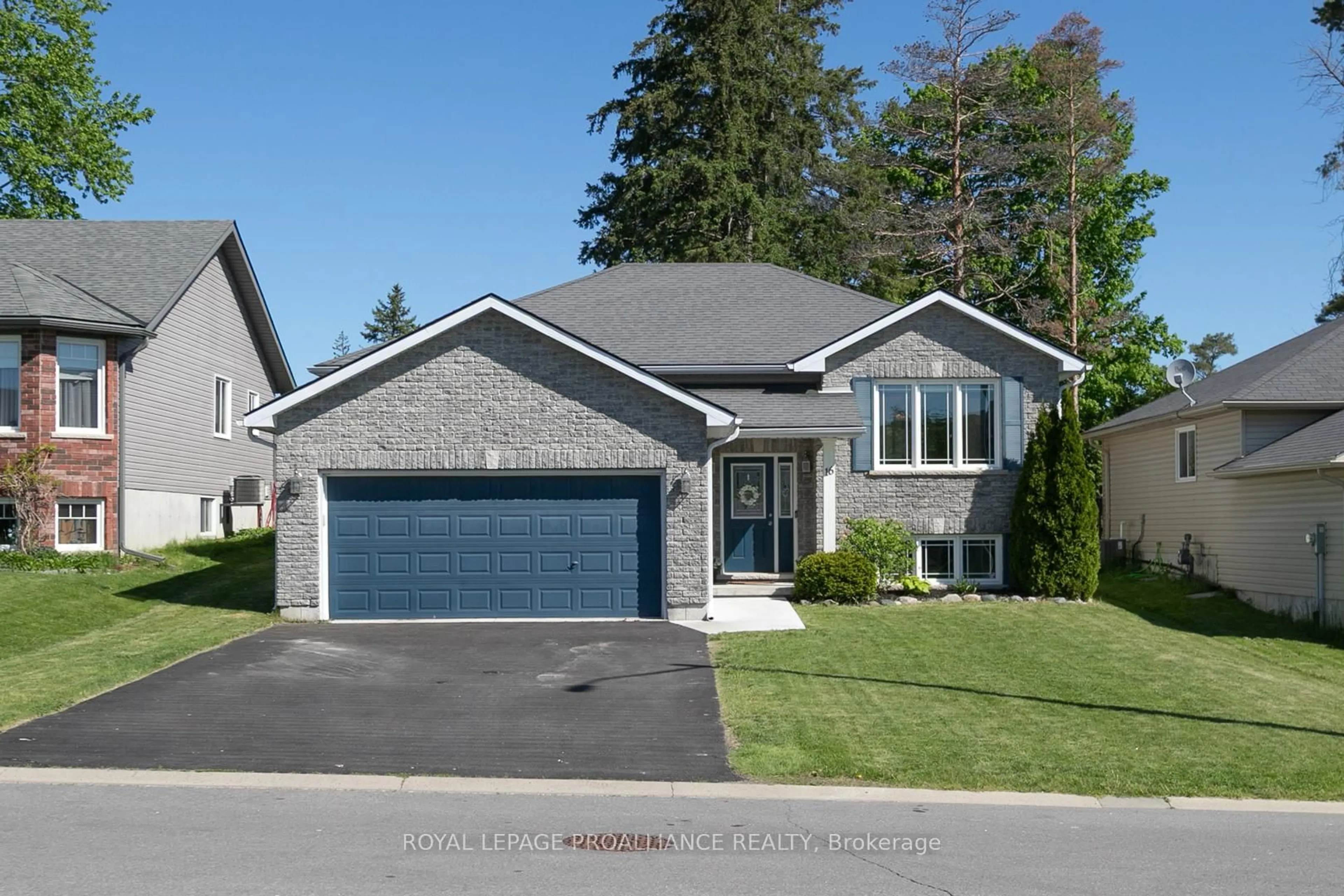 Home with brick exterior material, street for 16 Mitchell Dr, Hastings Ontario K0K 2C0