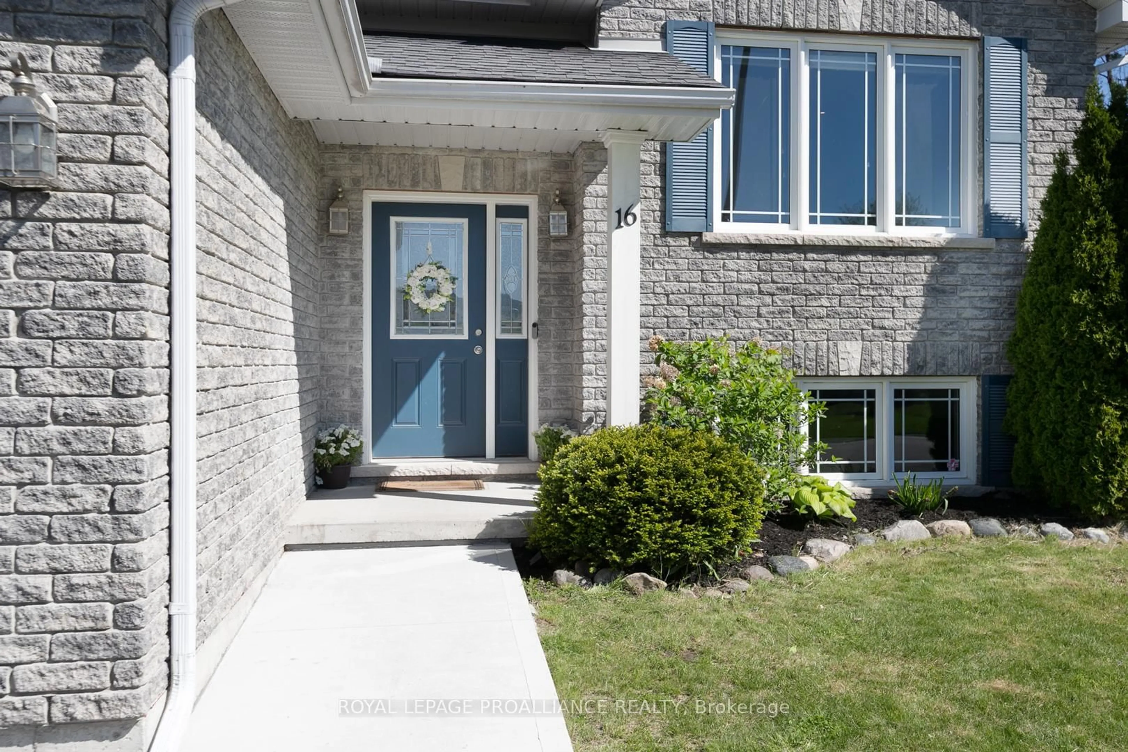 Home with brick exterior material, street for 16 Mitchell Dr, Hastings Ontario K0K 2C0