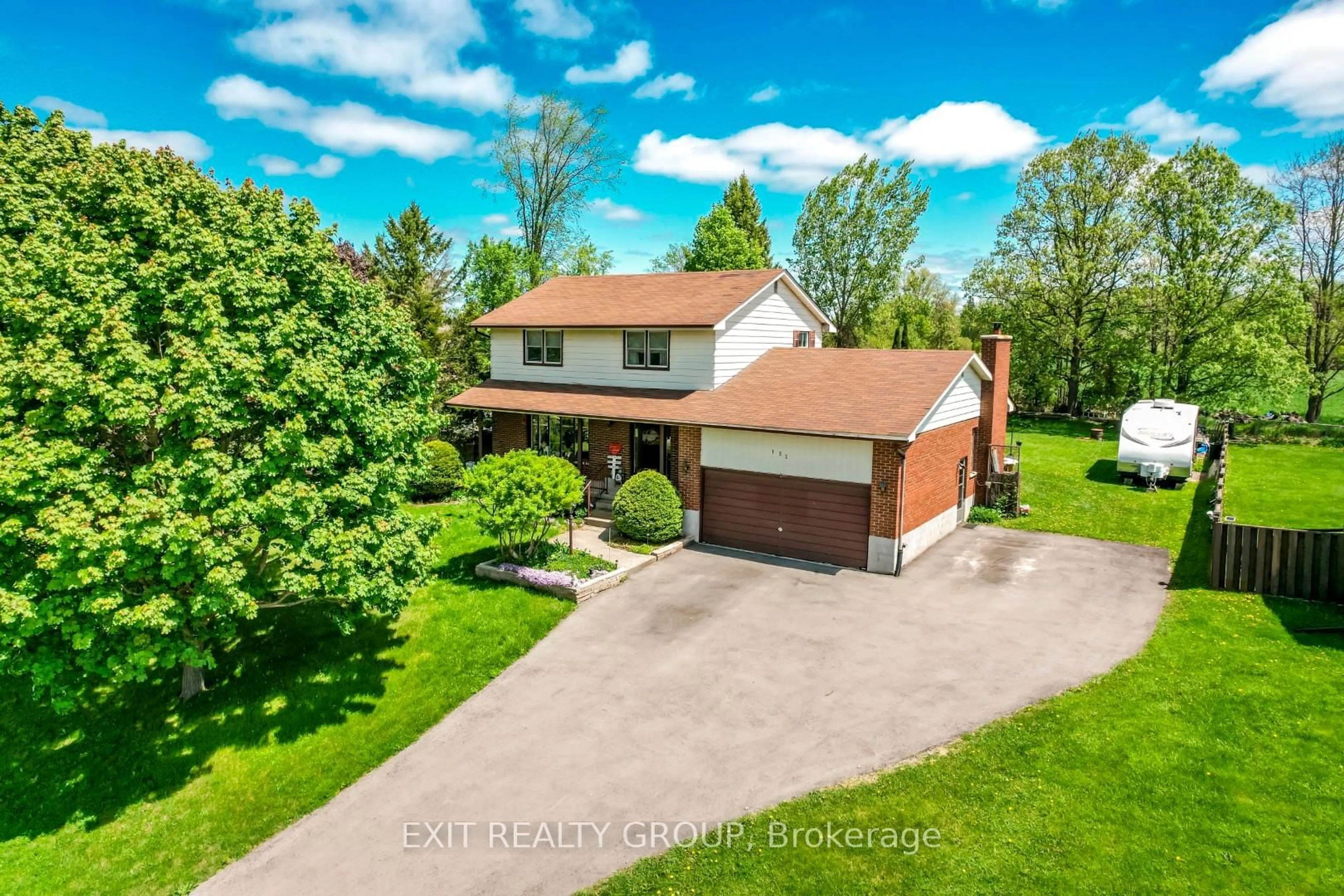 A pic from outside/outdoor area/front of a property/back of a property/a pic from drone, unknown for 152 Chatterton Valley Cres, Quinte West Ontario K0K 2B0