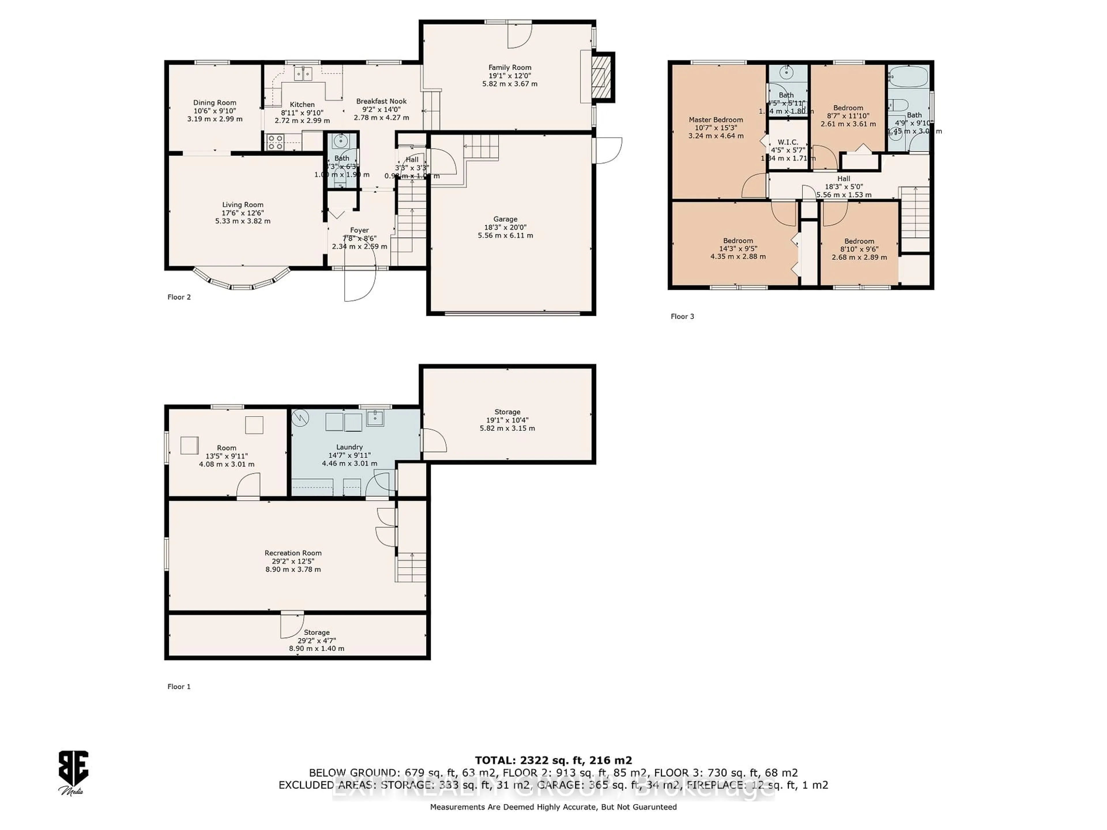 Floor plan for 152 Chatterton Valley Cres, Quinte West Ontario K0K 2B0