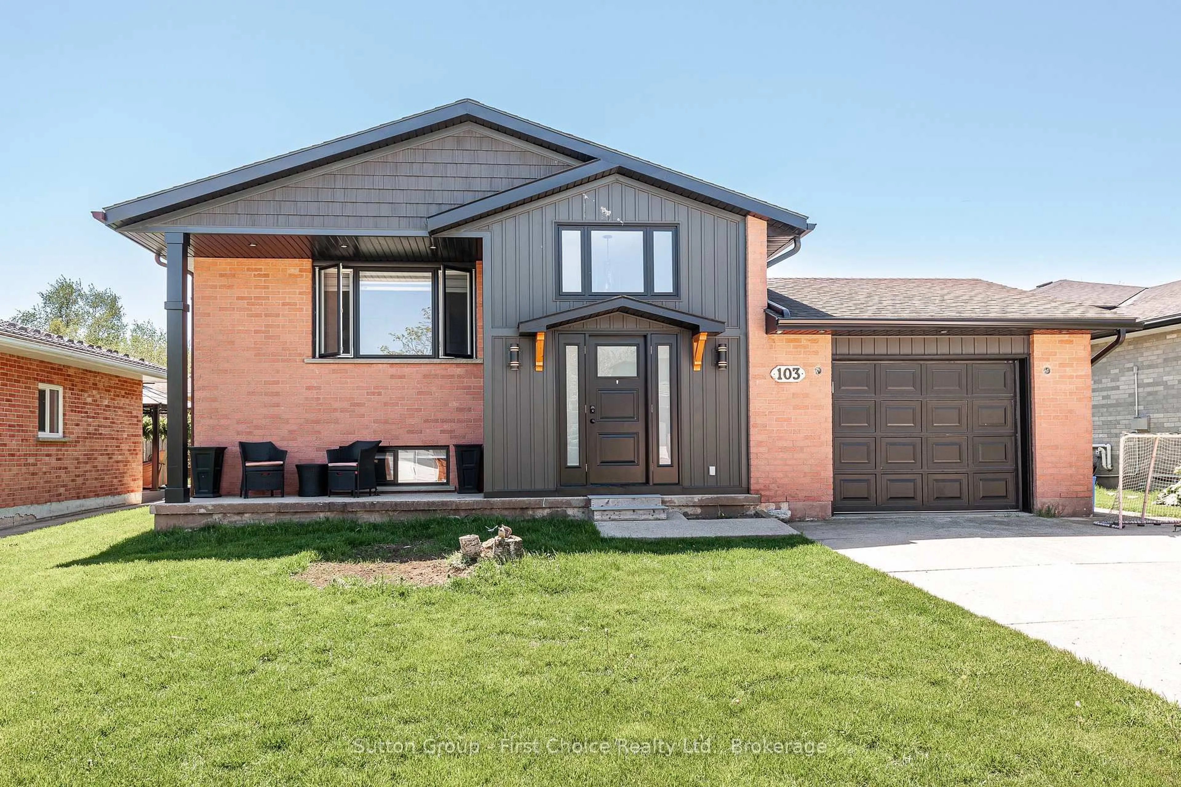 Home with brick exterior material, street for 103 McGregor St, Stratford Ontario N4Z 1G6