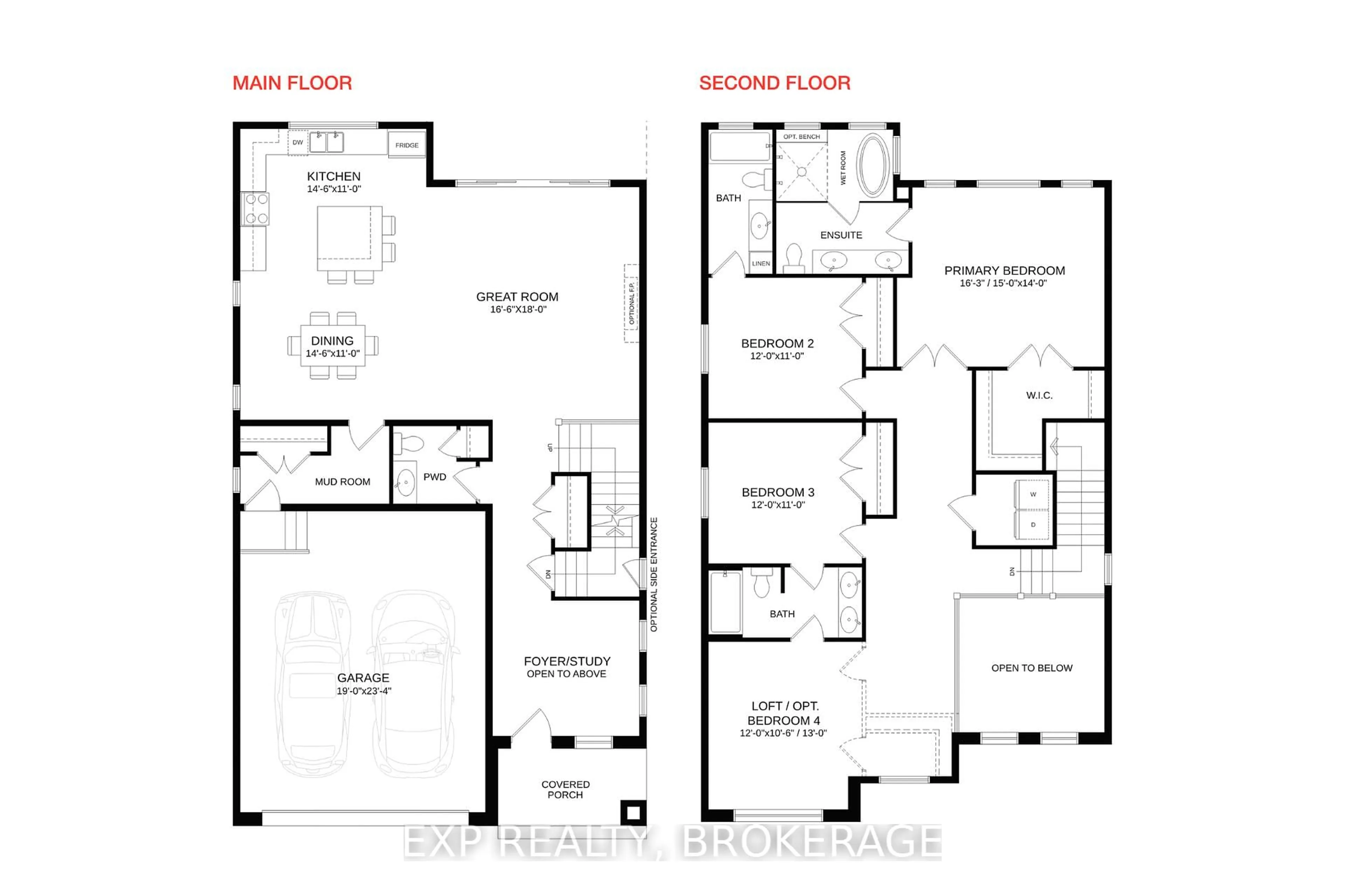Floor plan for 24 WESTFIELD Dr, Loyalist Ontario K7N 0C6