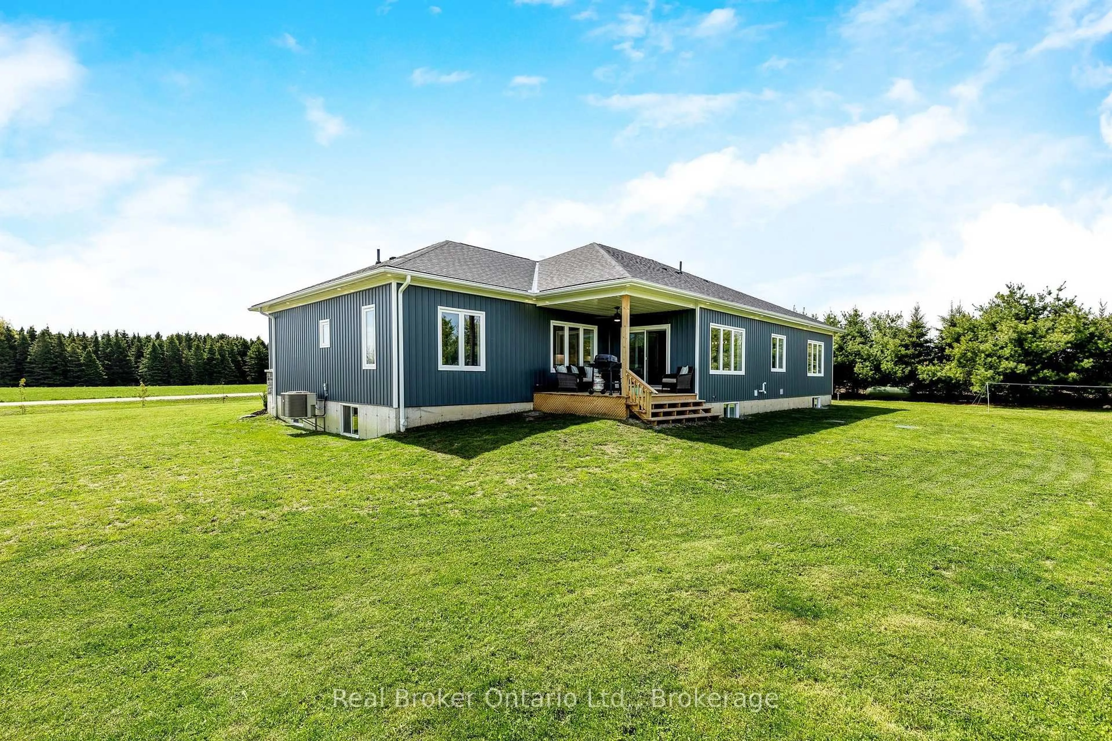 A pic from outside/outdoor area/front of a property/back of a property/a pic from drone, building for 142401 15 Sdrd, East Garafraxa Ontario L9W 7K9