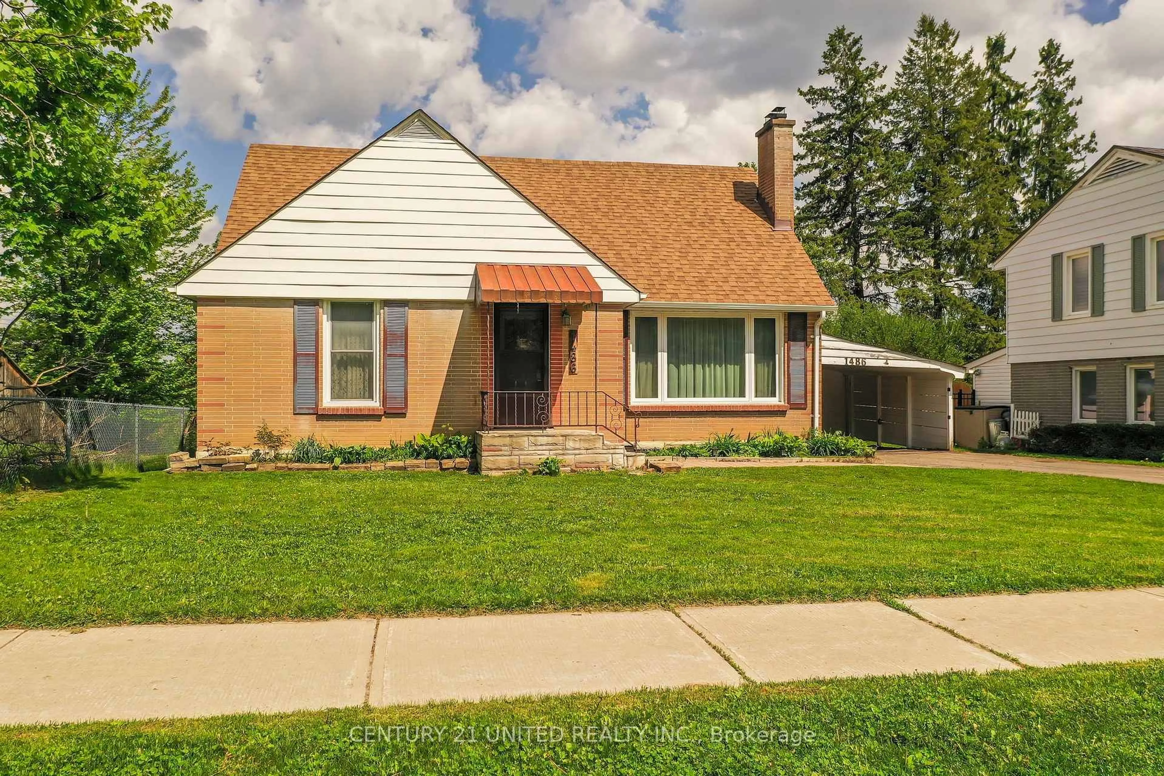 Home with brick exterior material, street for 1486 Glencairn Ave, Peterborough West Ontario K9J 6S3