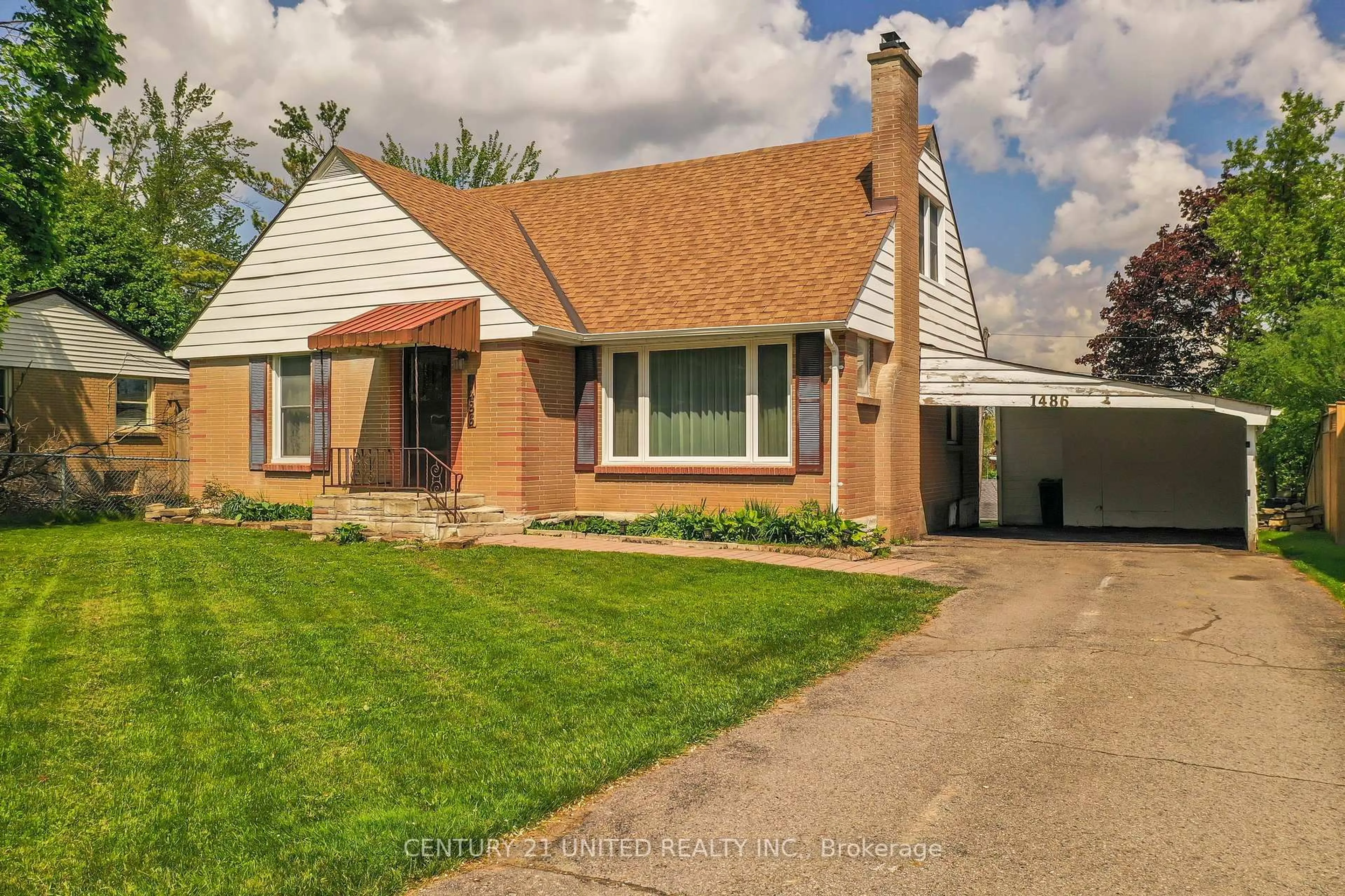 Home with brick exterior material, street for 1486 Glencairn Ave, Peterborough West Ontario K9J 6S3