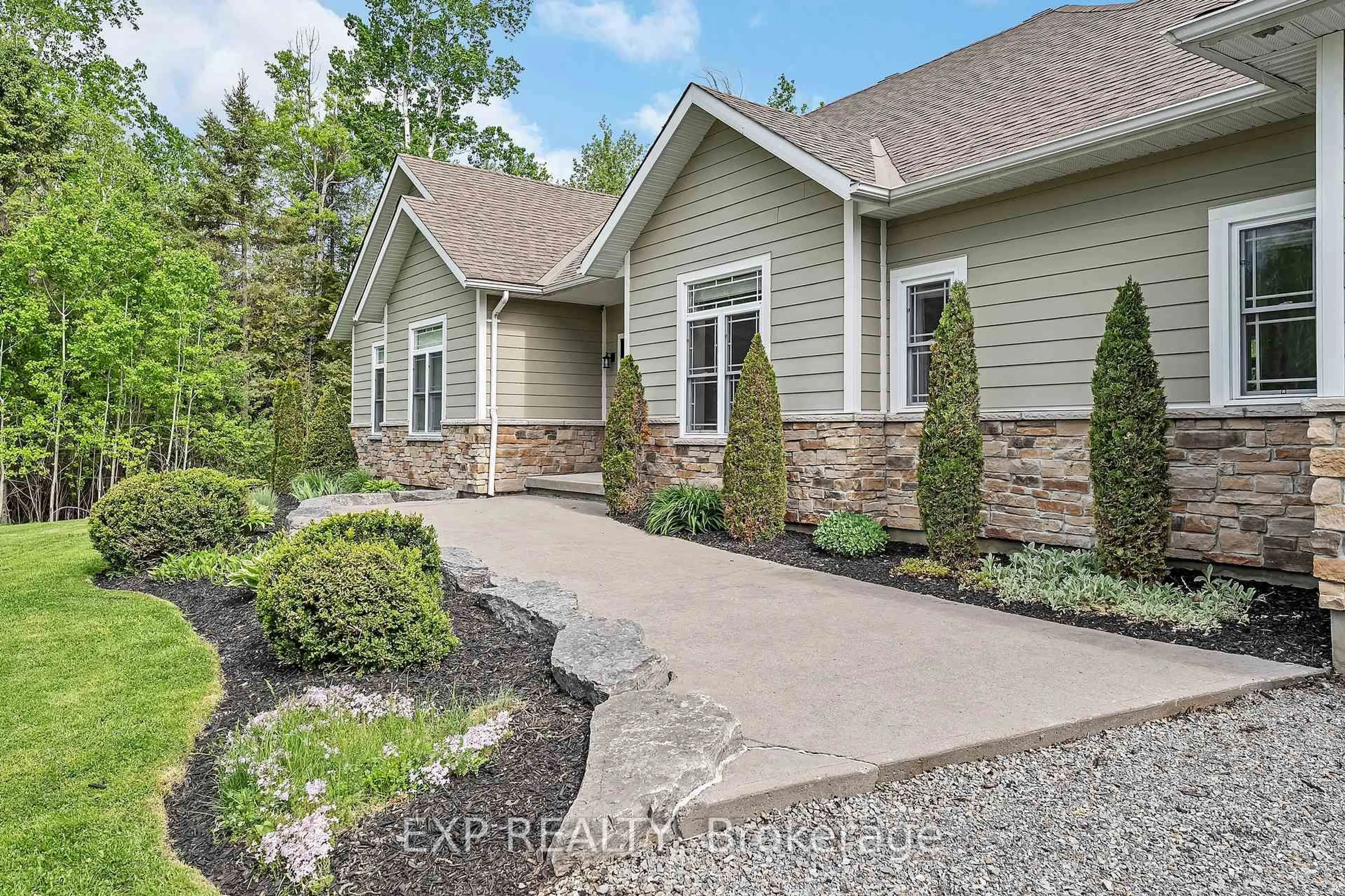 Home with brick exterior material, street for 155 Wilbert Cox Dr, Carp Ontario K0A 1L0