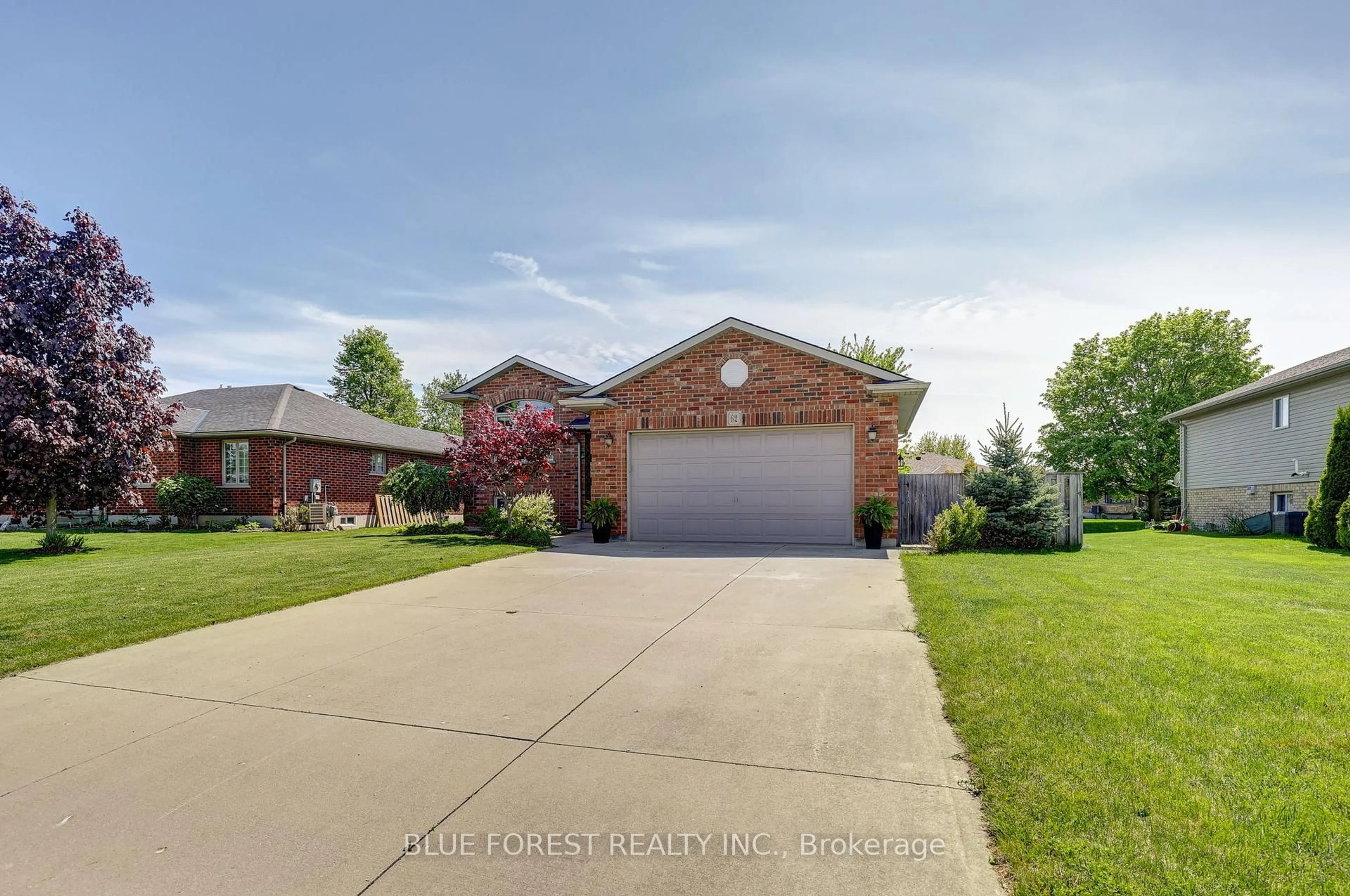 A pic from outside/outdoor area/front of a property/back of a property/a pic from drone, street for 62 Park Lane, West Perth Ontario N0K 1N0