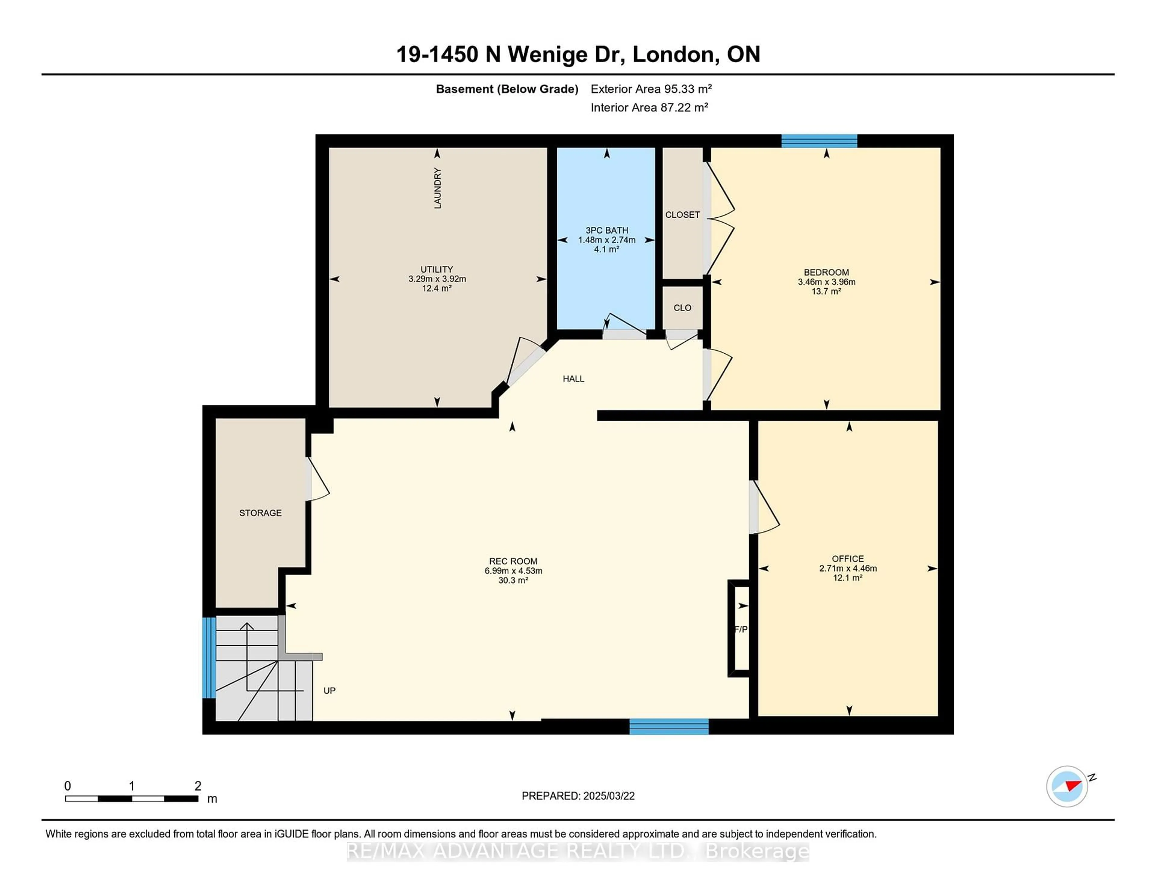 Floor plan for 1450 North Wenige Dr #19, London North Ontario N5X 0L6