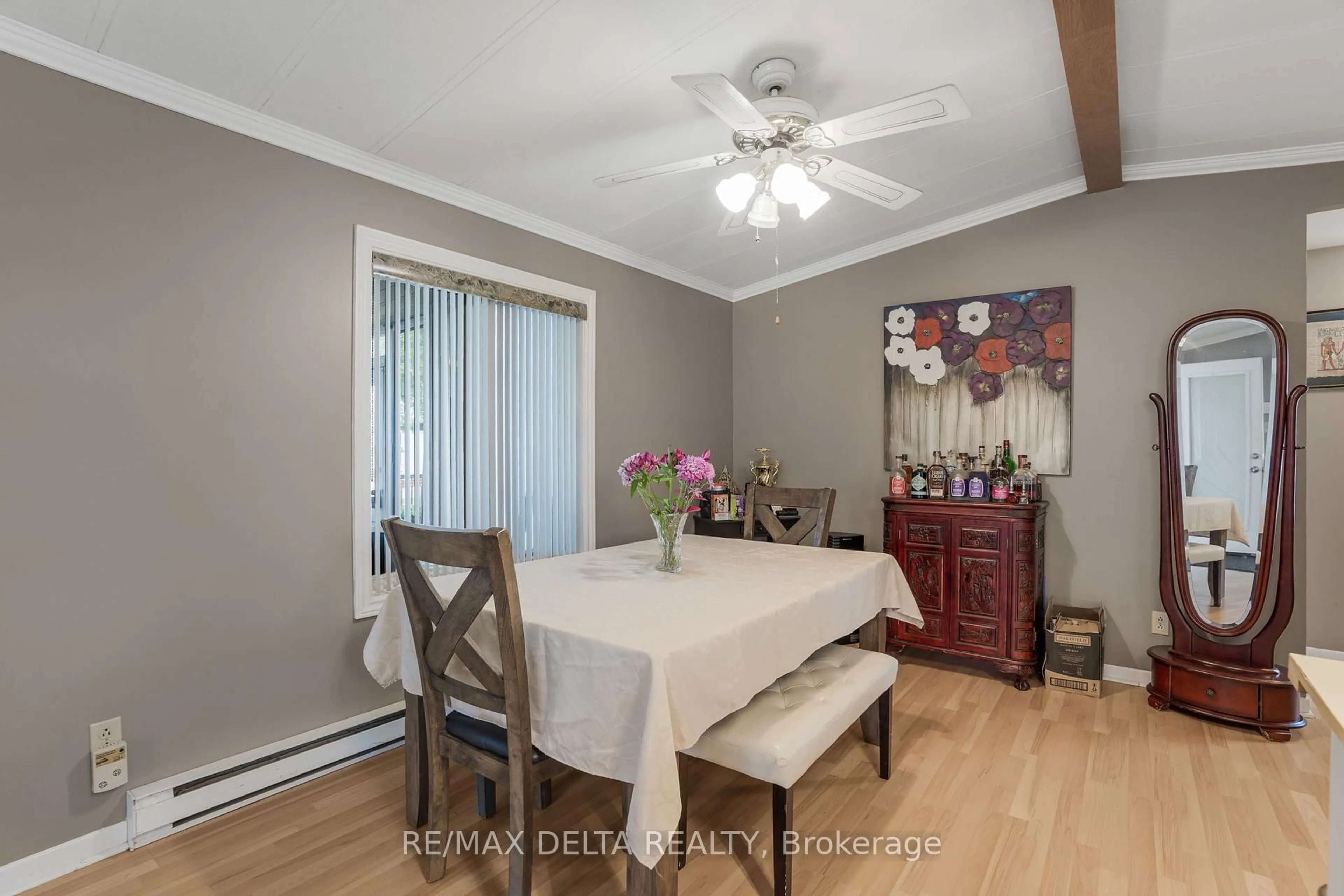Dining room, wood/laminate floor for 5279 County Road 17 Rd #2, Alfred and Plantagenet Ontario K0B 1A0