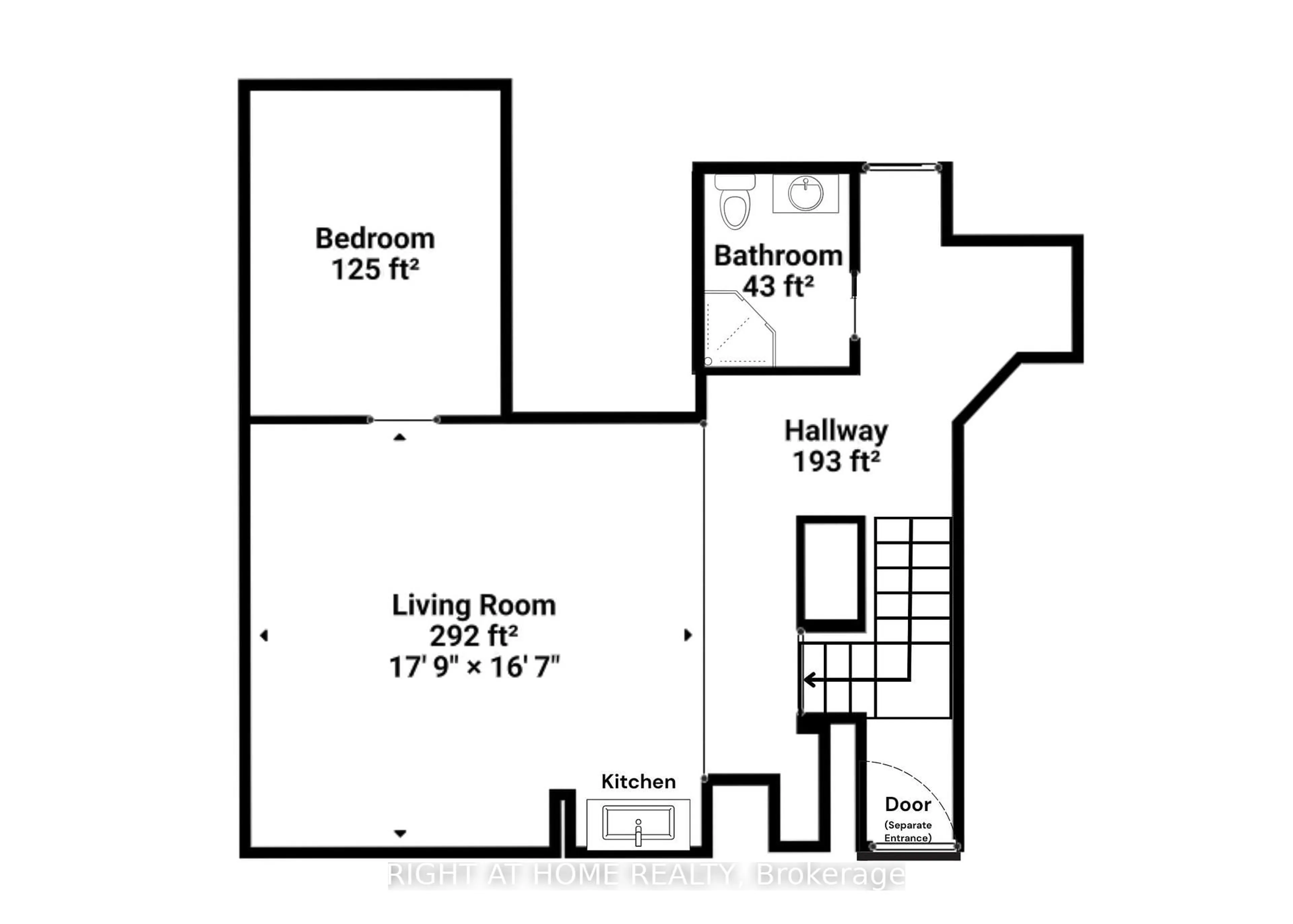 Floor plan for 1262 Upper Paradise Rd, Hamilton Ontario L9B 2R7