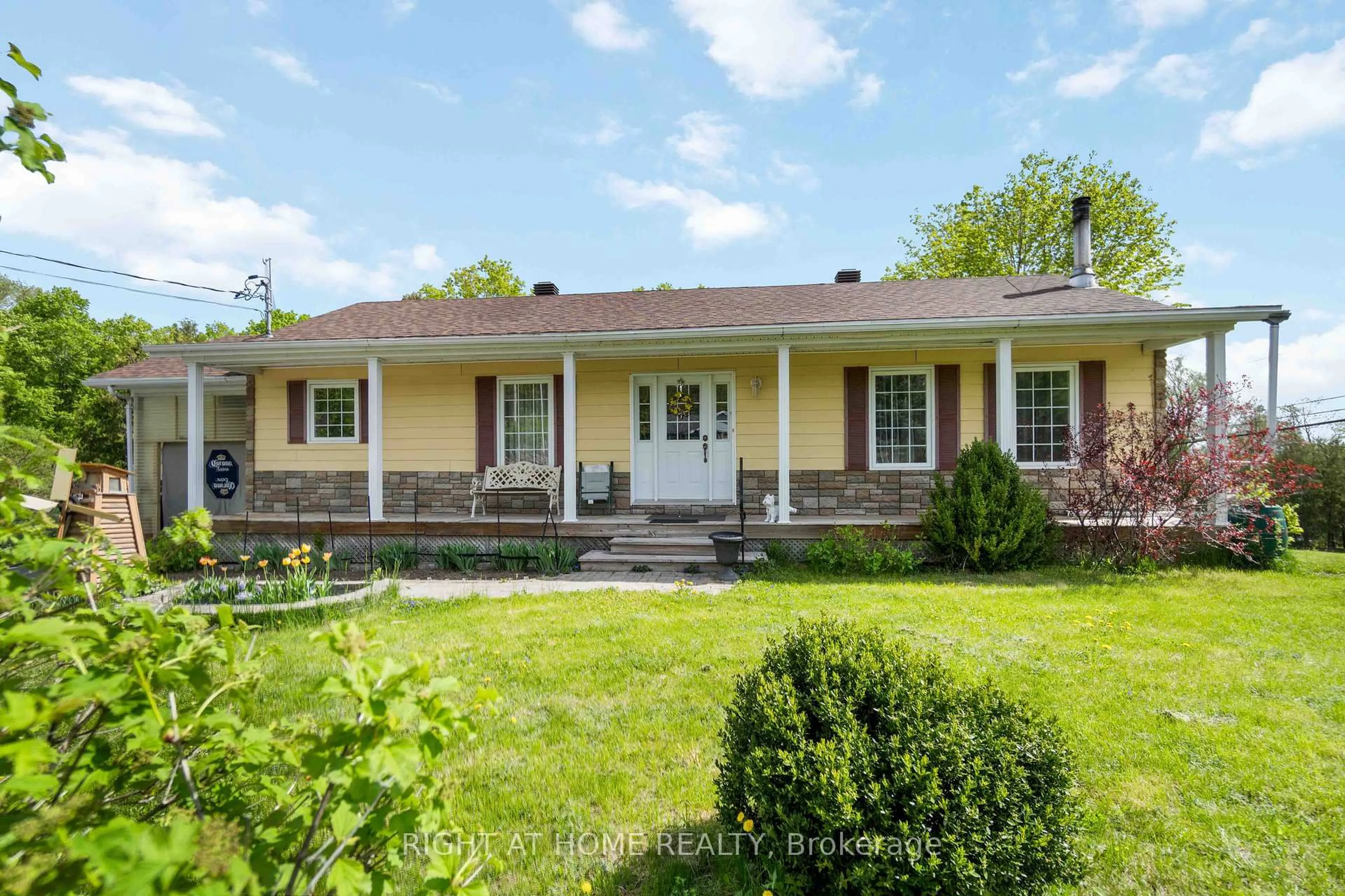 Home with vinyl exterior material, street for 104 & 110 Highview Dr, Ottawa Ontario K0A 3M0