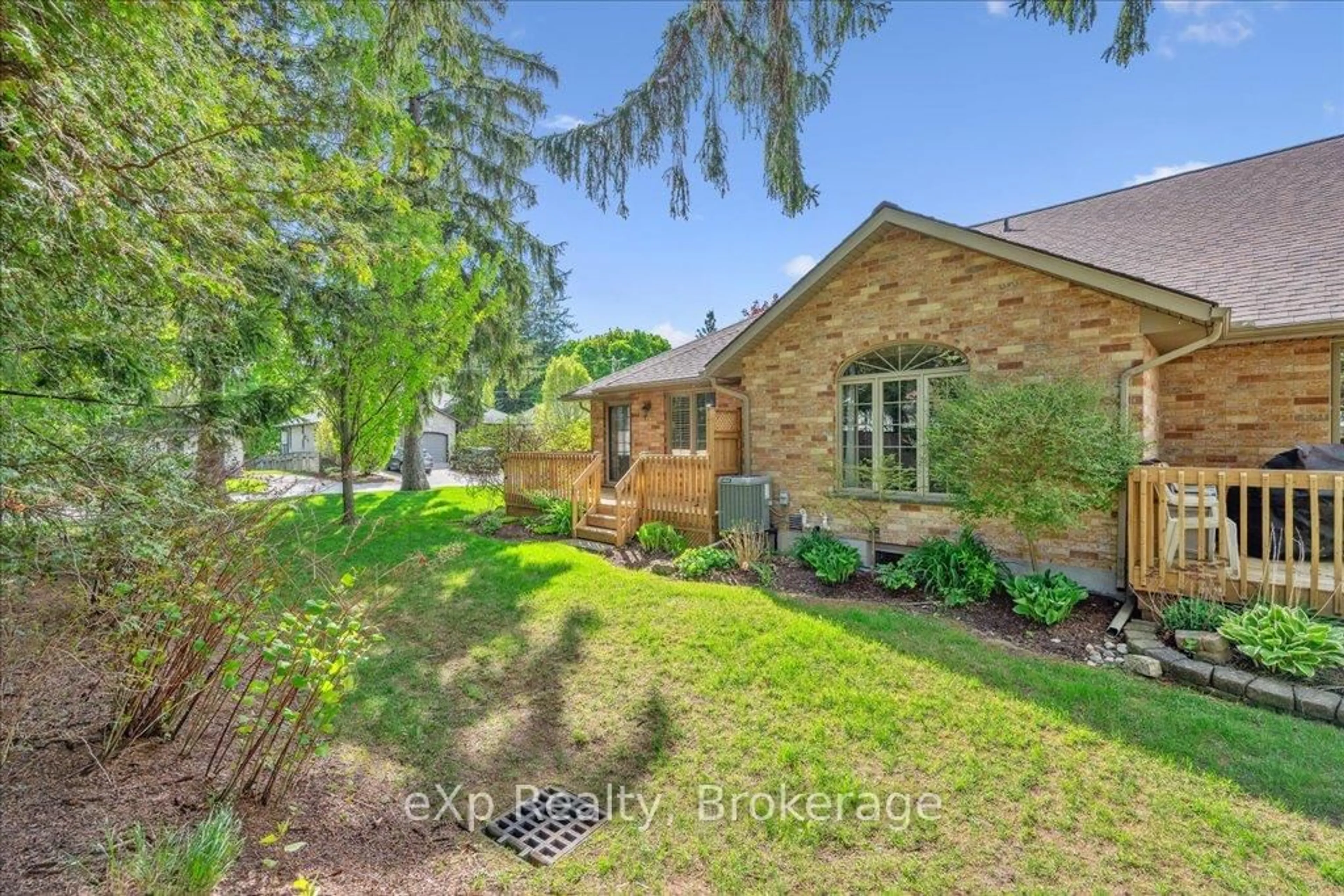 A pic from outside/outdoor area/front of a property/back of a property/a pic from drone, water/lake/river/ocean view for 1 Station Sq, Centre Wellington Ontario N0B 1S0