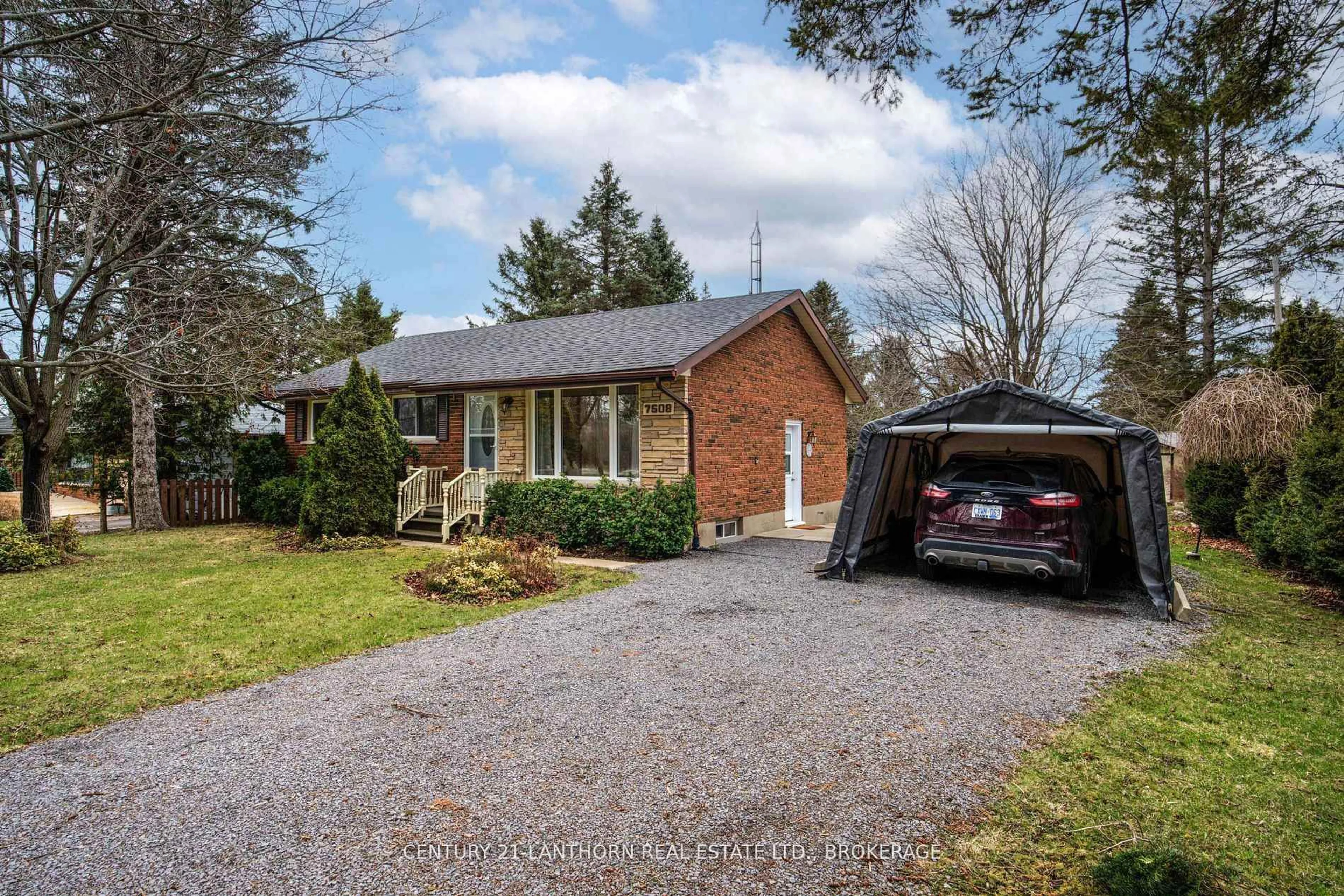 Home with brick exterior material, street for 7508 County Road 2 Rd, Napanee Ontario K7R 3K6