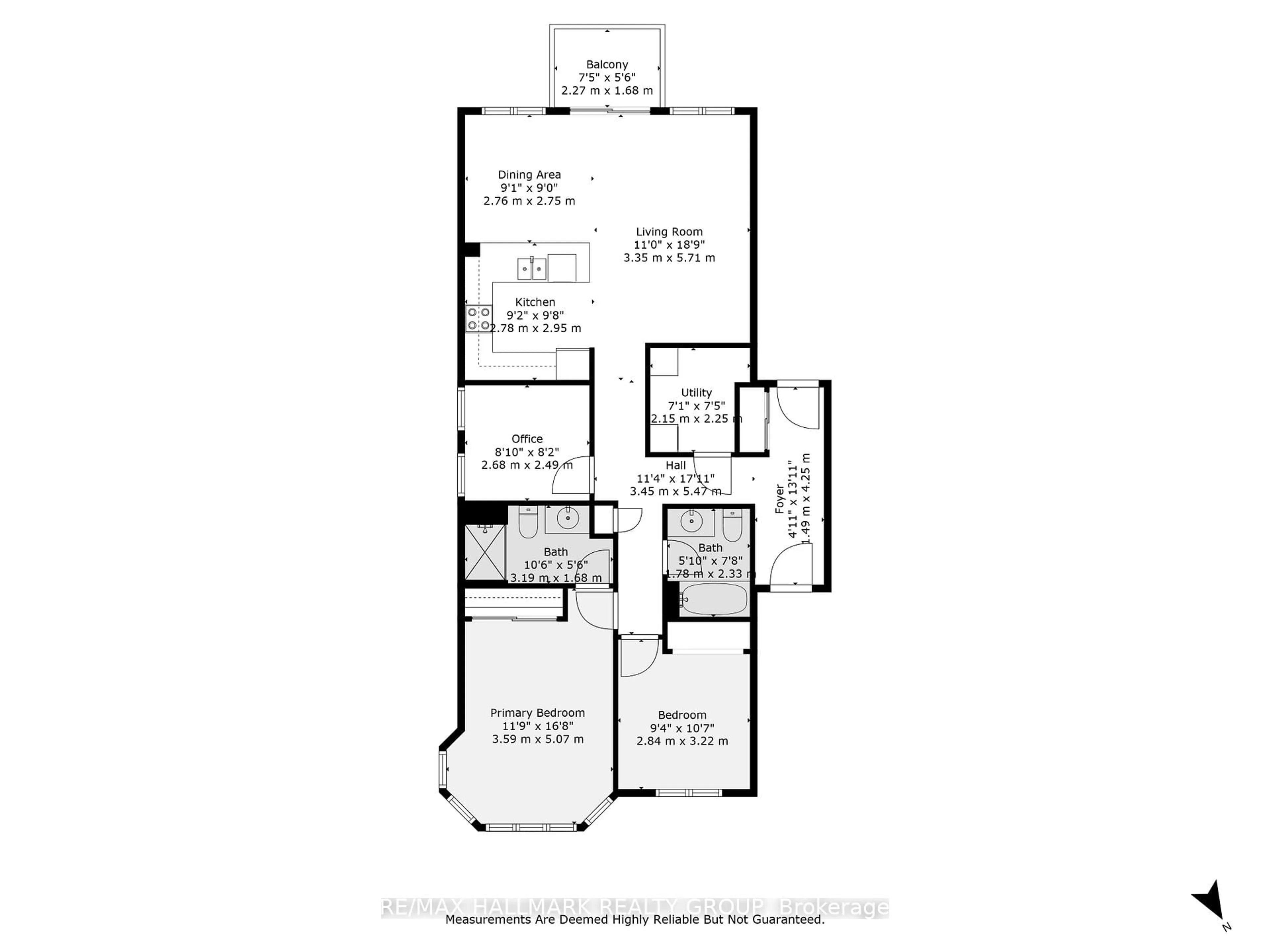 Floor plan for 486 Via Verona Ave #7, Ottawa Ontario K2J 6B3