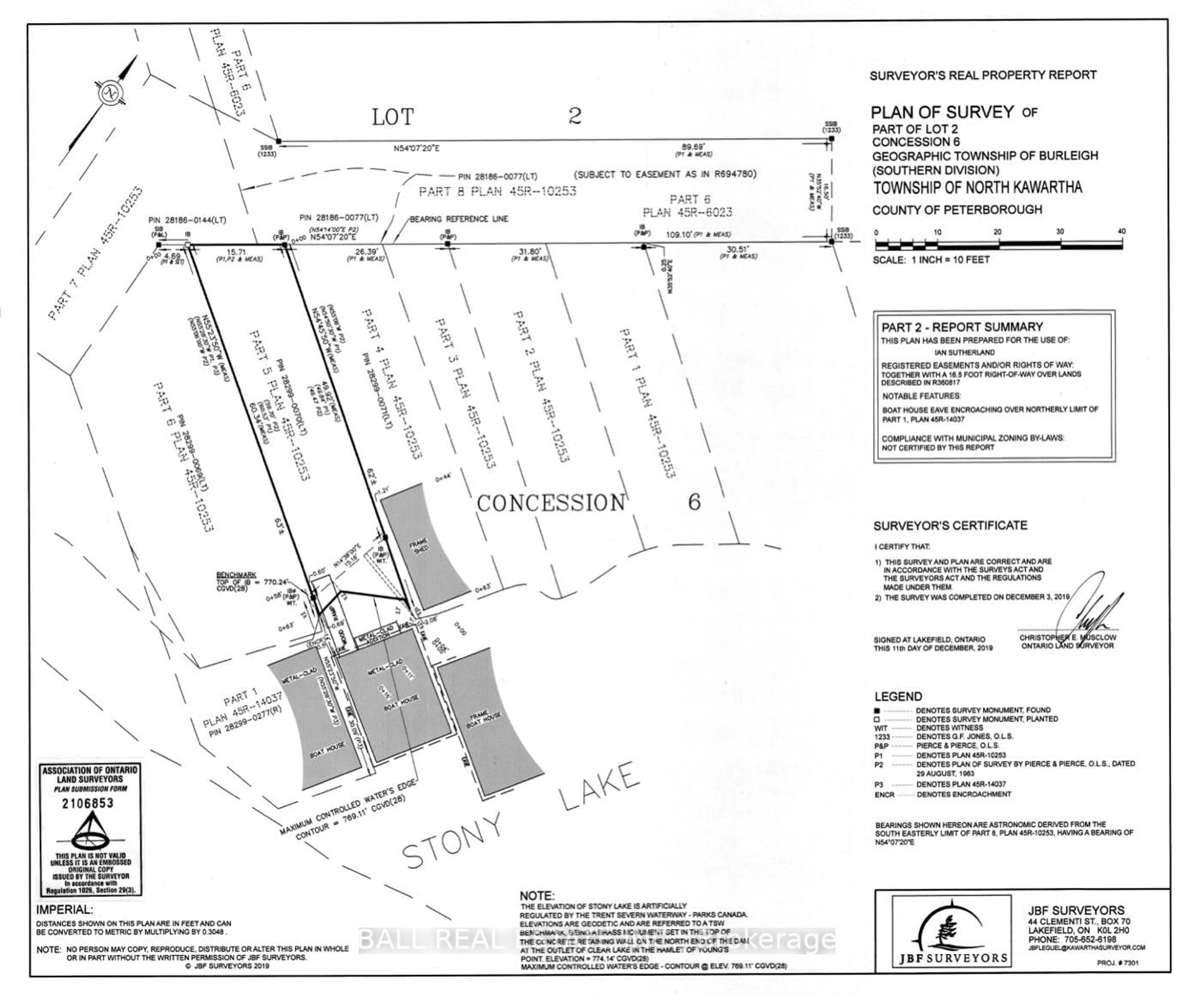 Floor plan for 1020 Island 35, Stoney Lake N/A, Douro-Dummer Ontario K0L 2H0