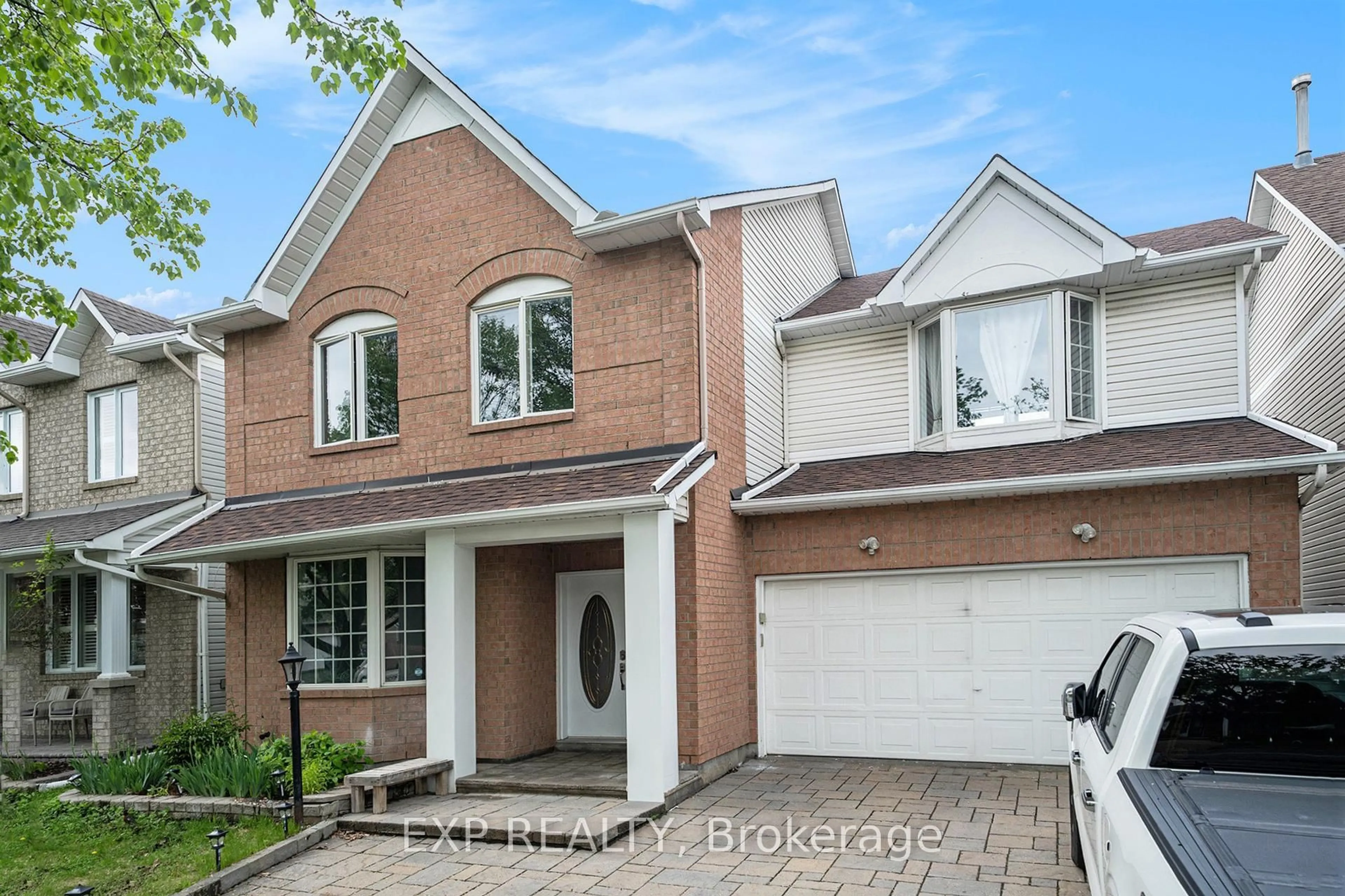 Home with brick exterior material, street for 340 Stoneway Dr, Ottawa Ontario K2G 6B8