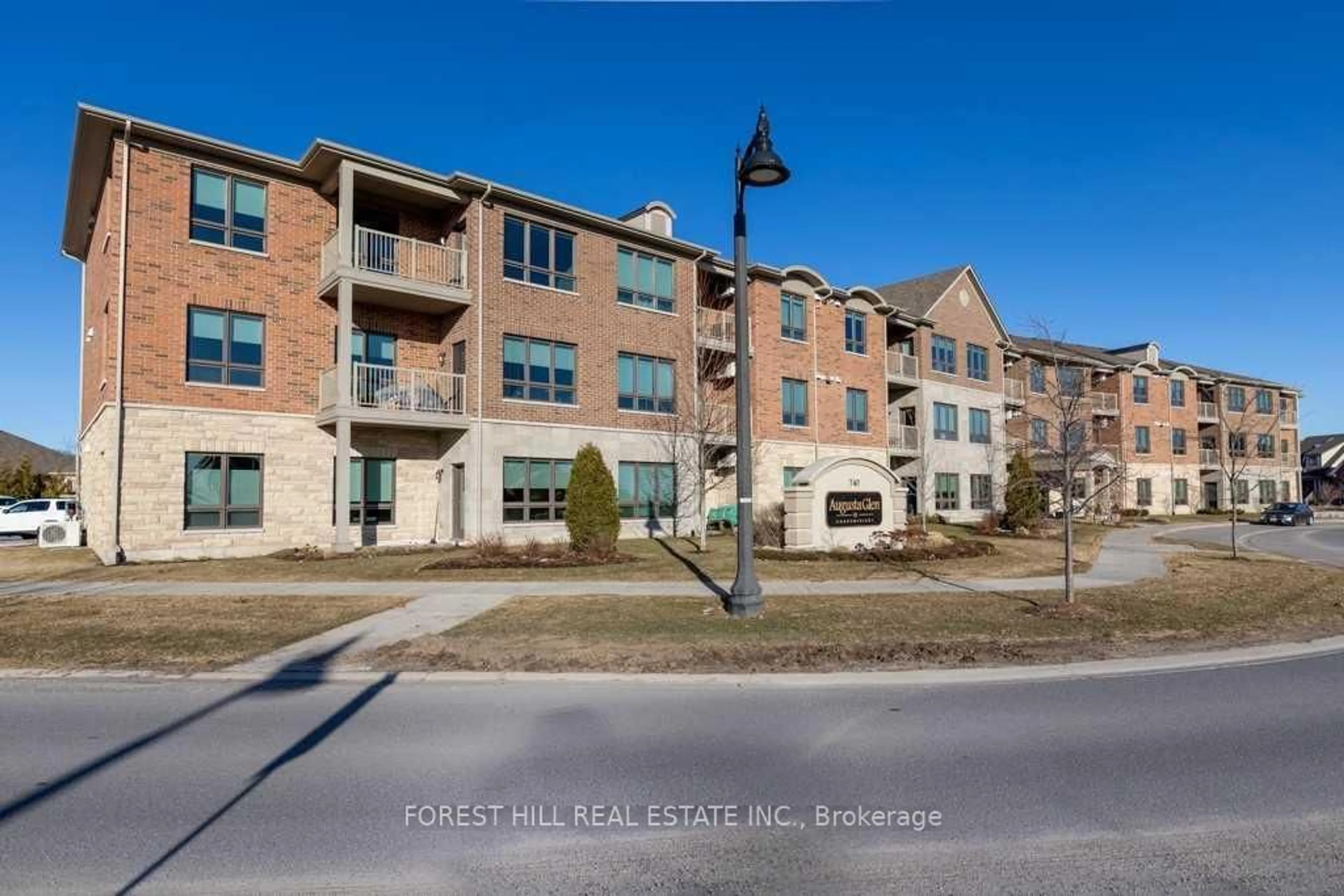 A pic from outside/outdoor area/front of a property/back of a property/a pic from drone, unknown for 740 Augusta Dr #105, Kingston Ontario K7P 0R5