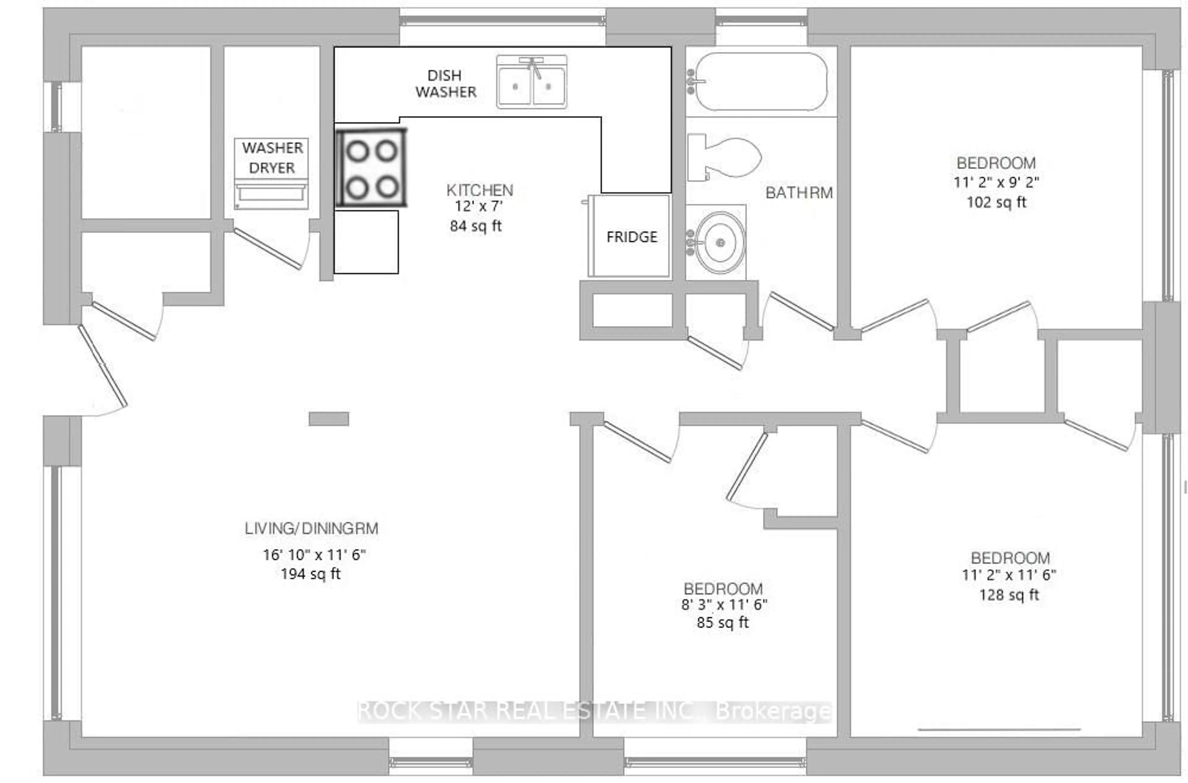 Floor plan for 543 East 27th St, Hamilton Ontario L8V 3H4