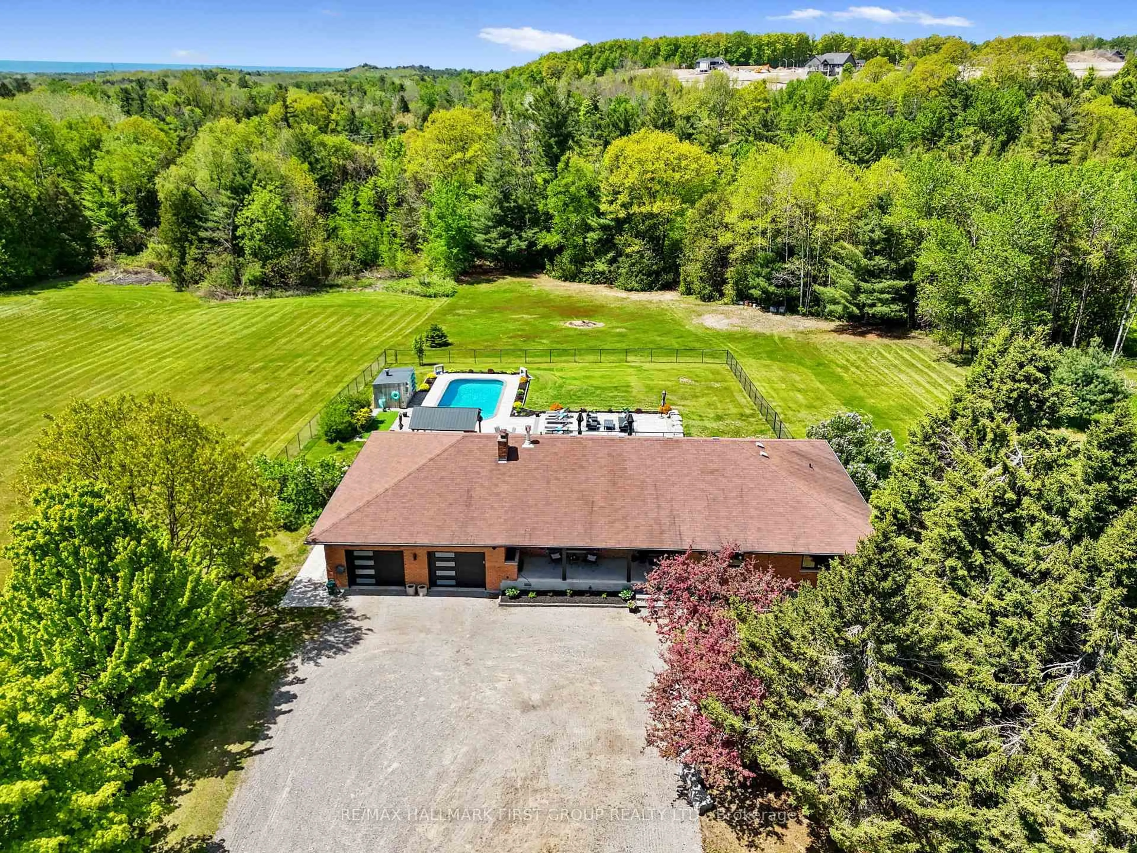 A pic from outside/outdoor area/front of a property/back of a property/a pic from drone, unknown for 226 Clitheroe Rd, Alnwick/Haldimand Ontario K0K 2G0