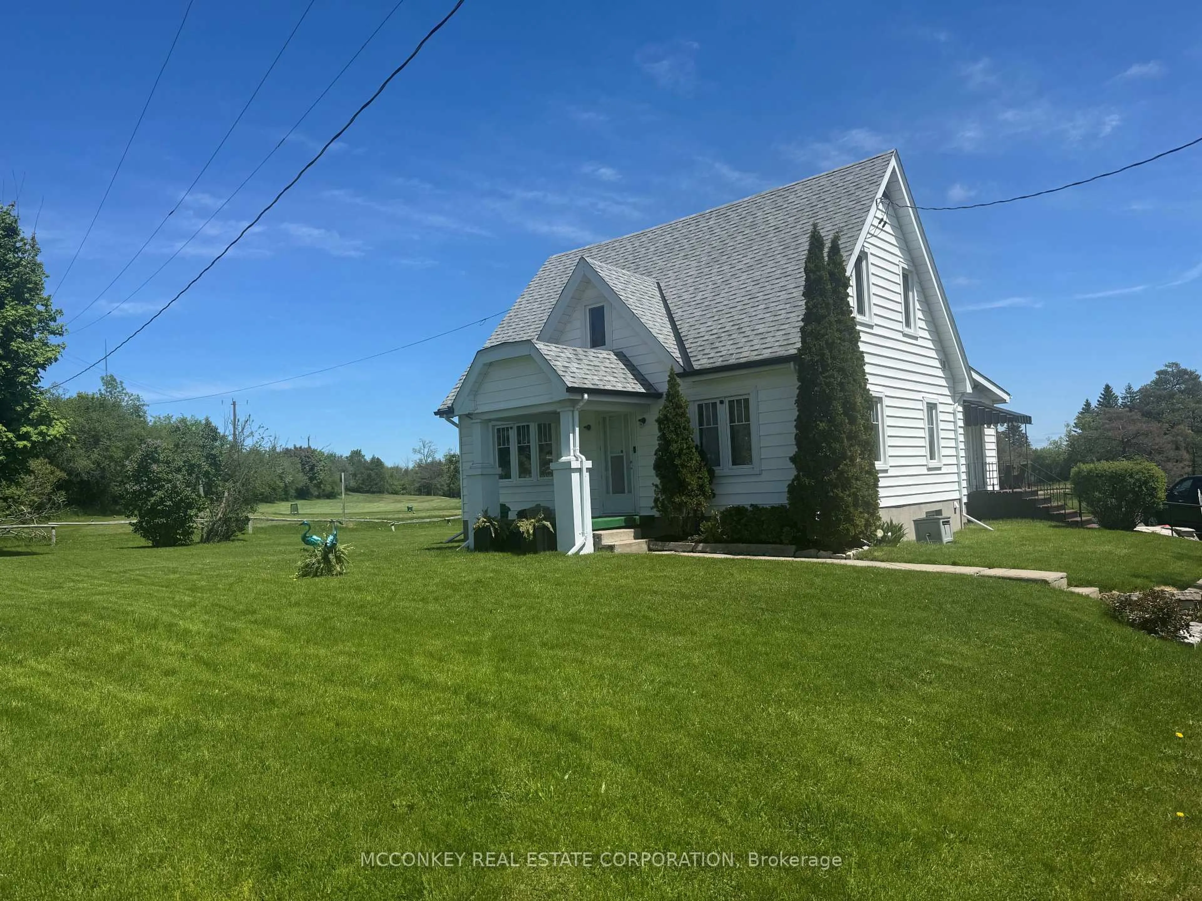 A pic from outside/outdoor area/front of a property/back of a property/a pic from drone, unknown for 2450 ASHBURNHAM Dr, Peterborough East Ontario K9H 0E9