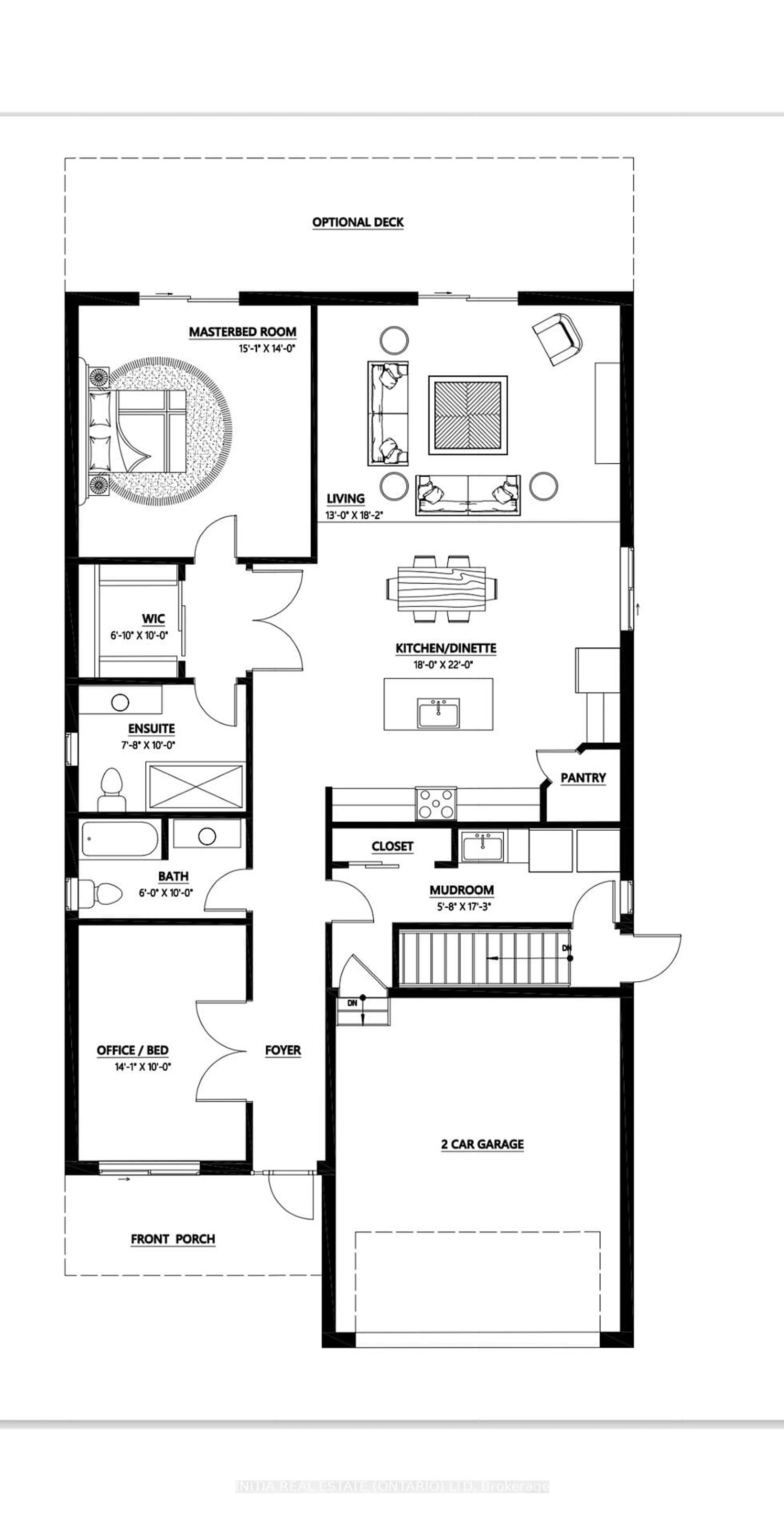 Floor plan for 1168 Hobbs Dr, London South Ontario N6M 1C1