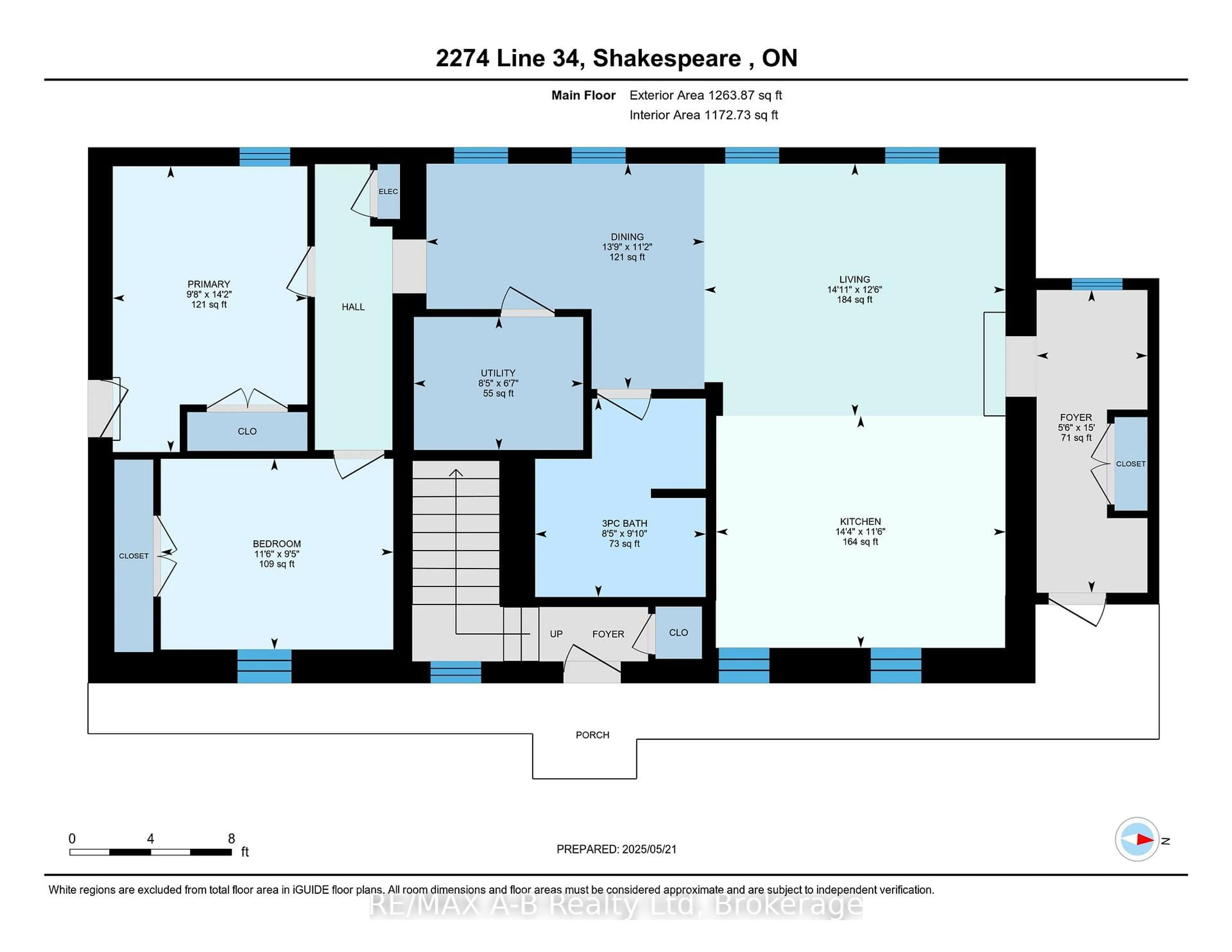 Floor plan for 2274 34 Line, Perth East Ontario N0B 2P0