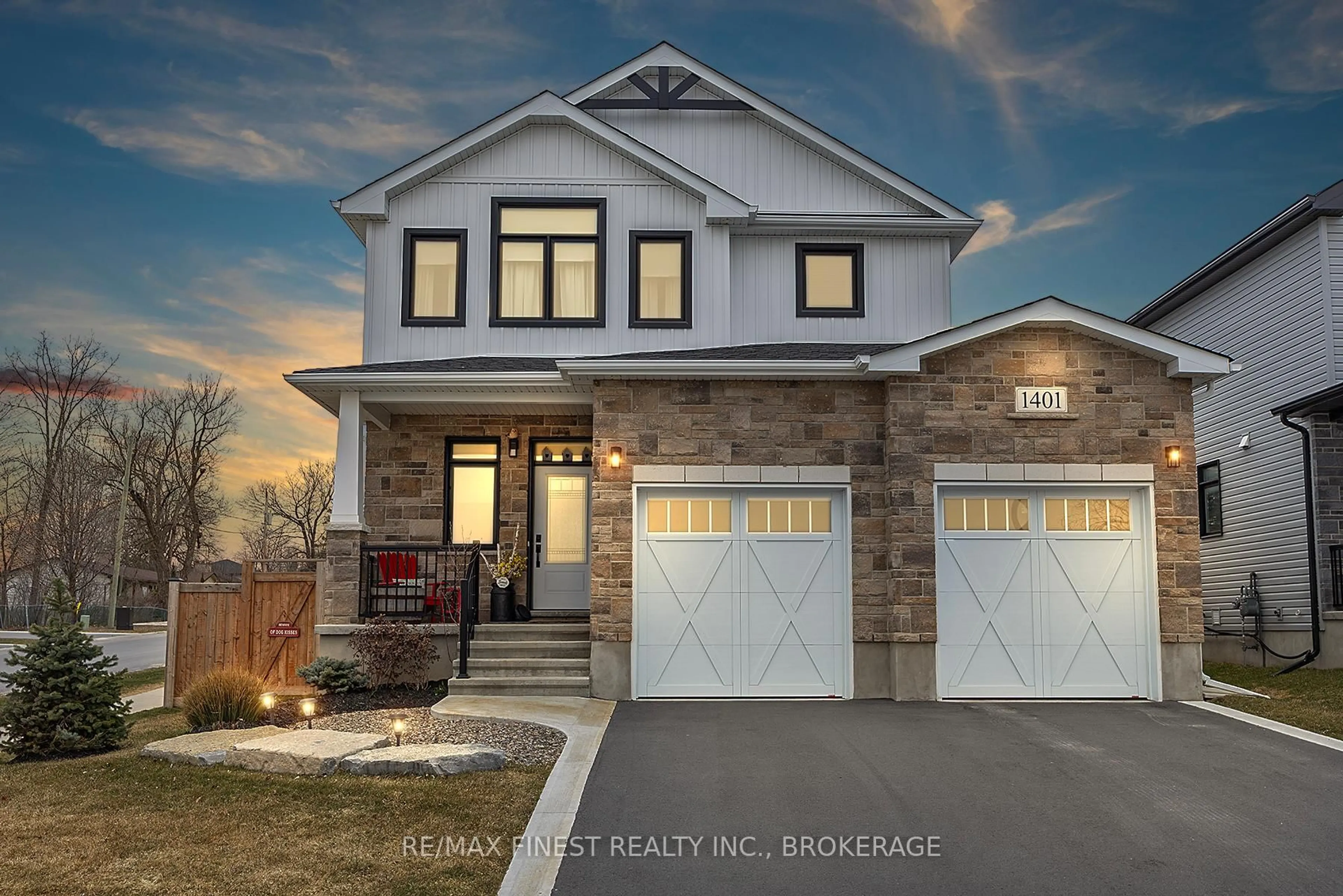 Home with brick exterior material, street for 1401 Remington Ave, Kingston Ontario K7P 0T4