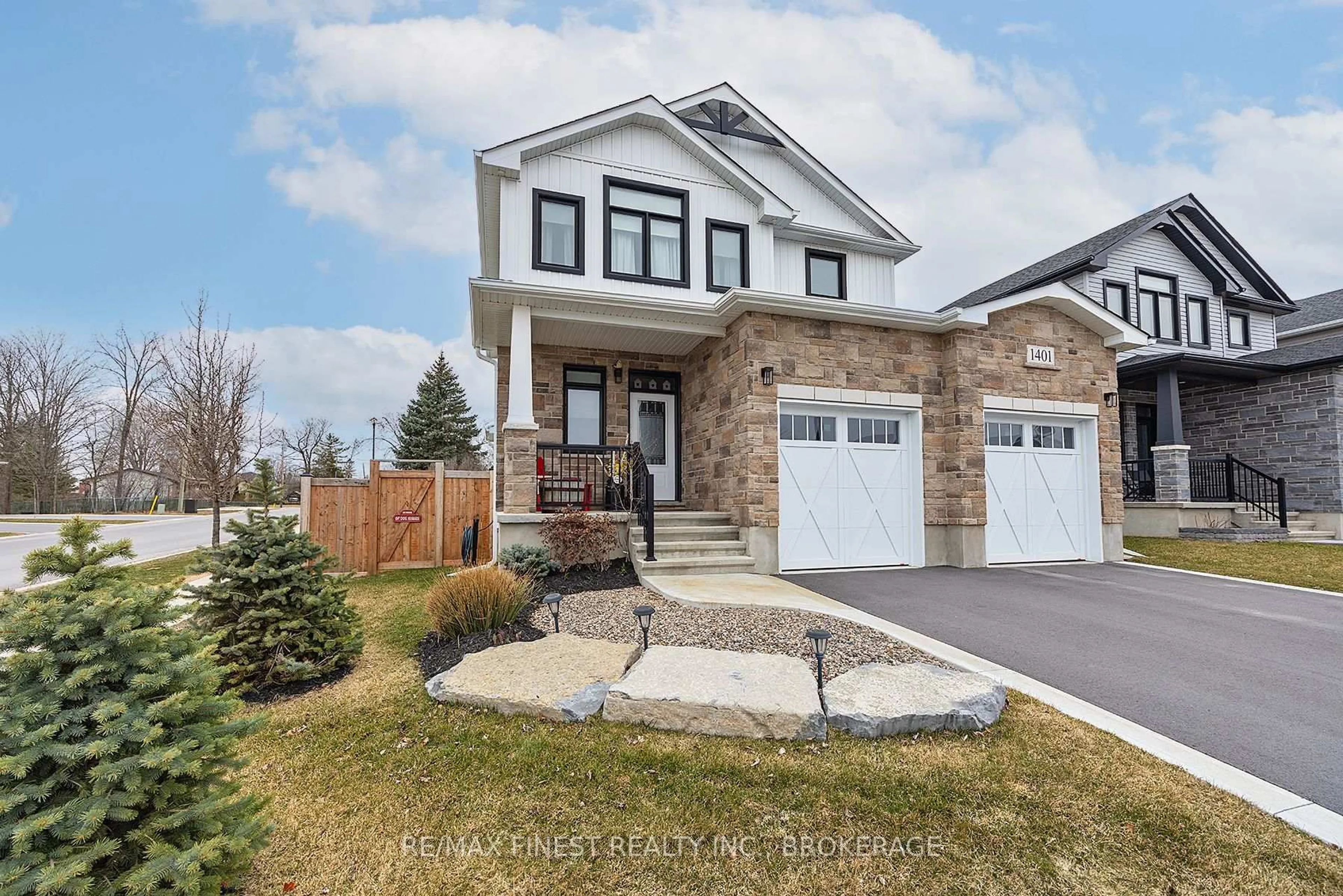 Home with brick exterior material, street for 1401 Remington Ave, Kingston Ontario K7P 0T4