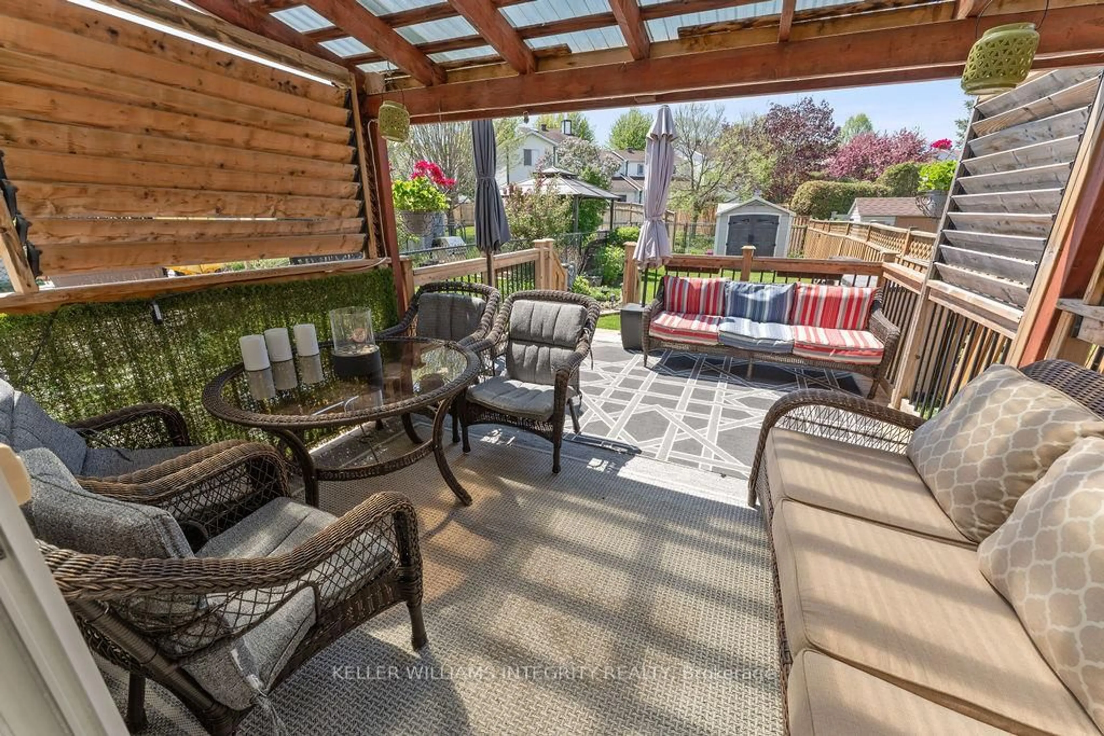 Patio, water/lake/river/ocean view for 68 Whitegate Cres, Ottawa Ontario K2J 4B7