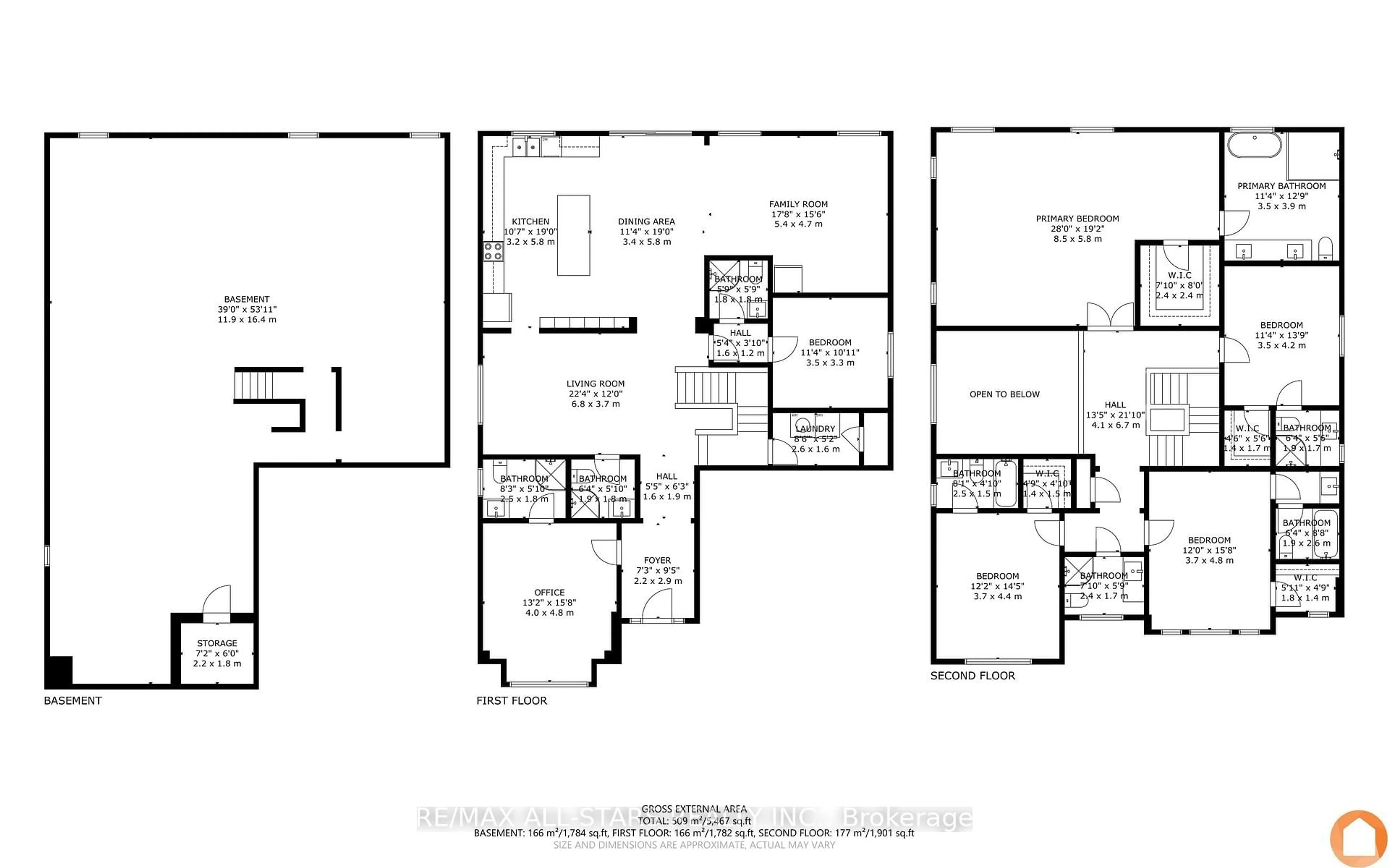 Floor plan for 92 Hennessey Cres, Kawartha Lakes Ontario K9V 1P4