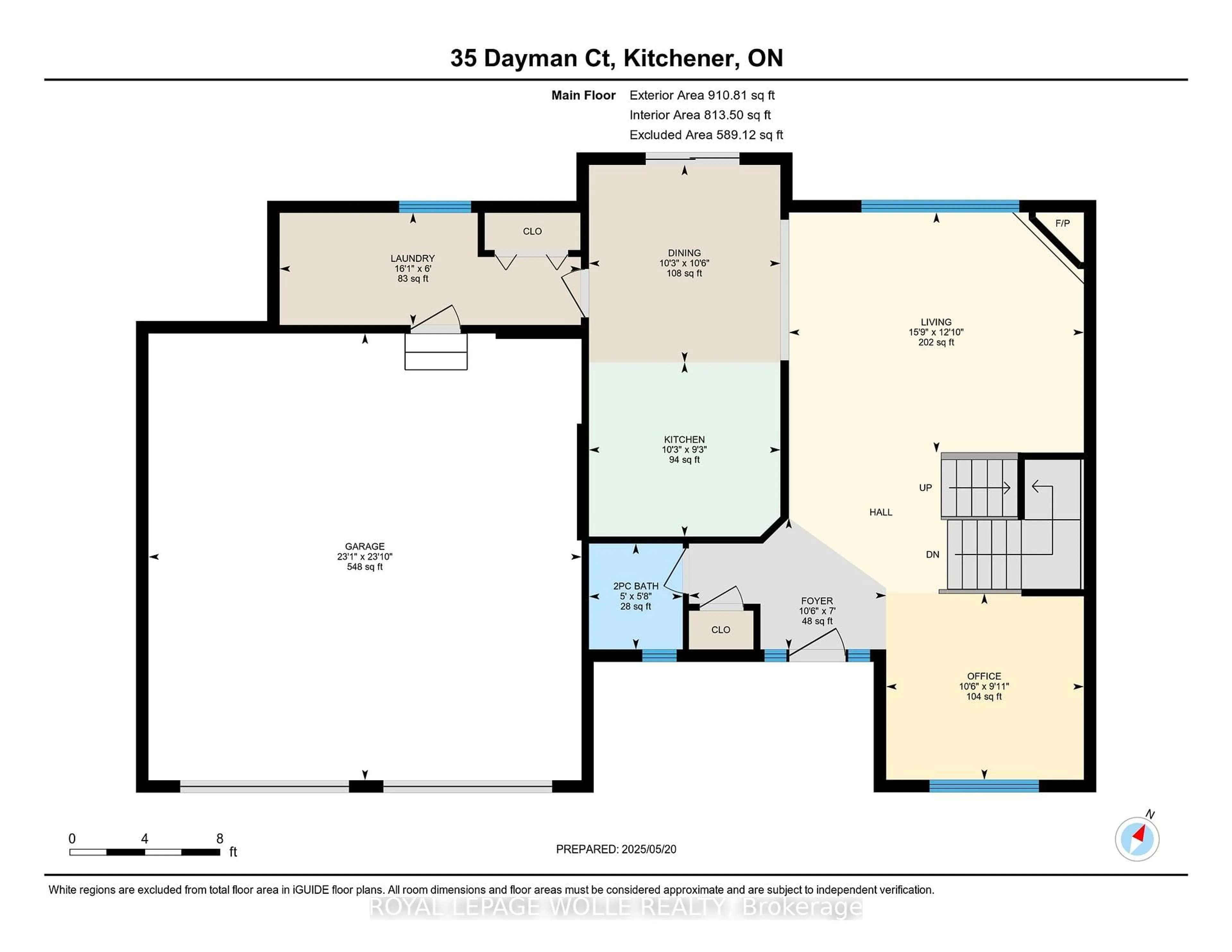 Floor plan for 35 Dayman Crt, Kitchener Ontario N2M 3A1