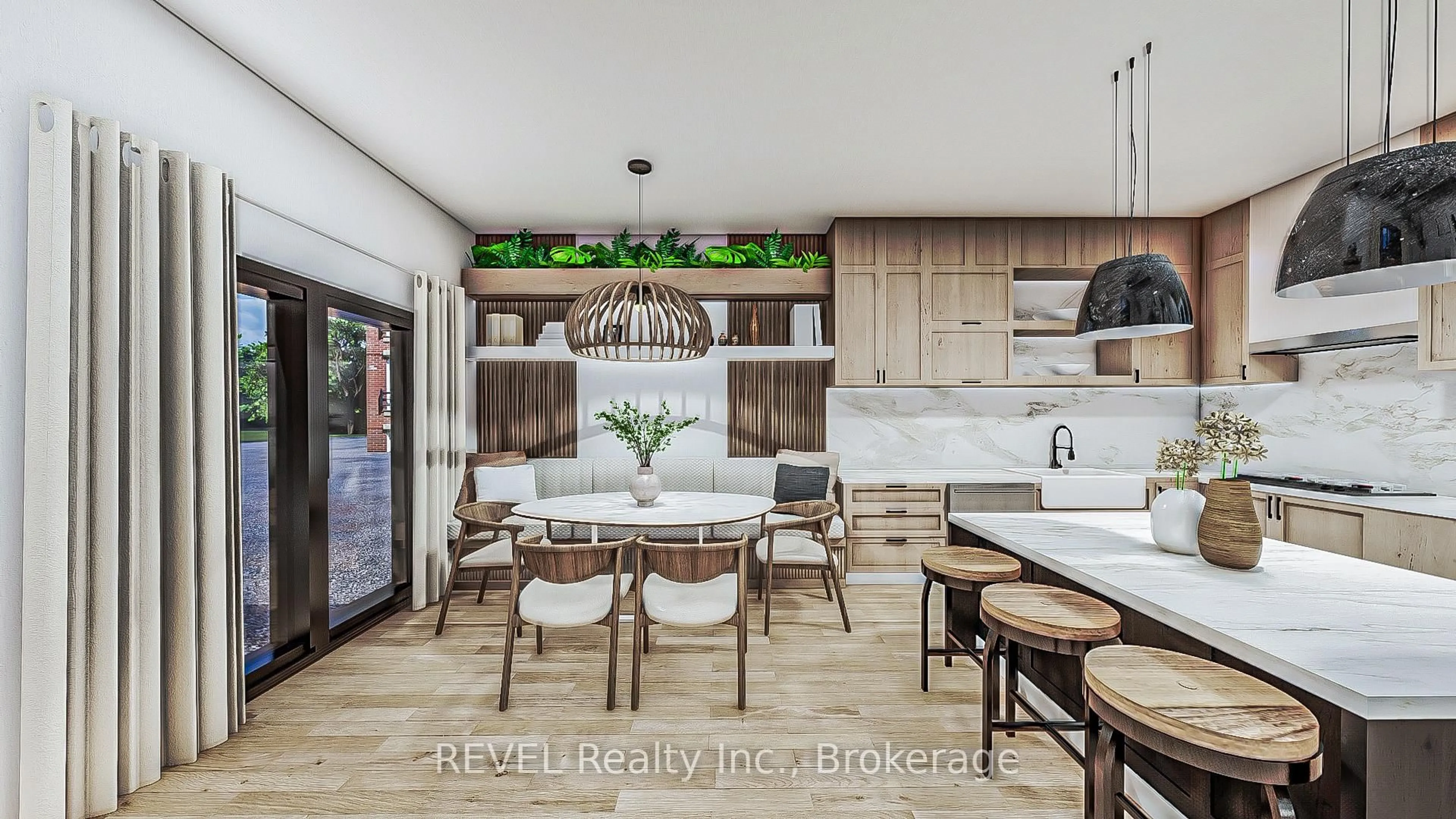 Open concept kitchen, unknown for 574 Ontario St #A, St. Catharines Ontario L2N 4N7