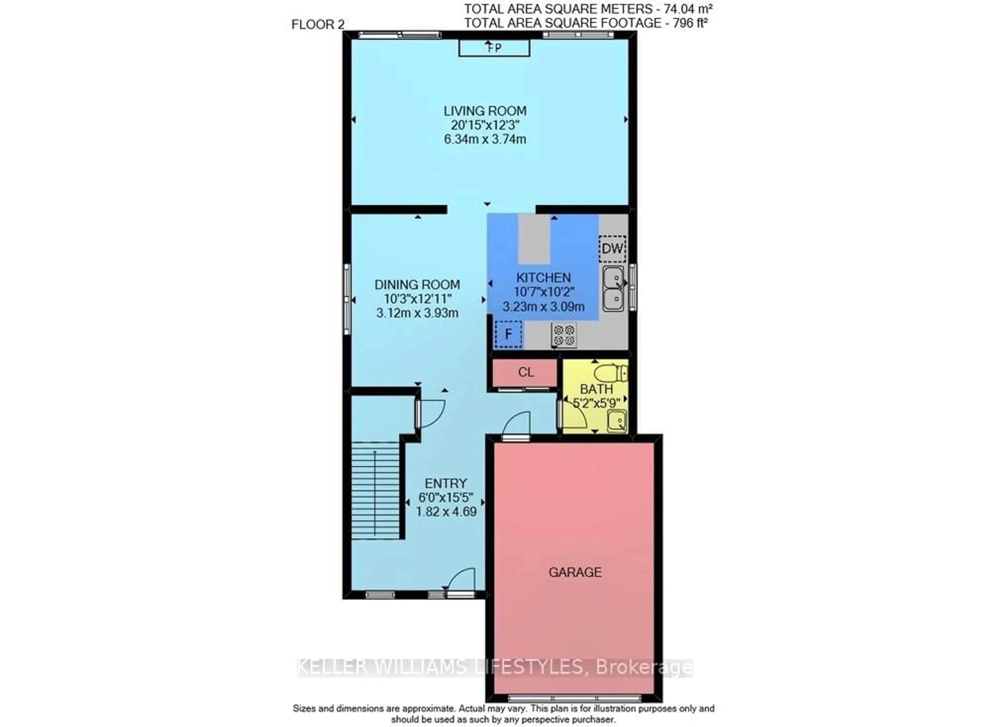 Floor plan for 1226 Darnley Blvd, London South Ontario N6M 1L1