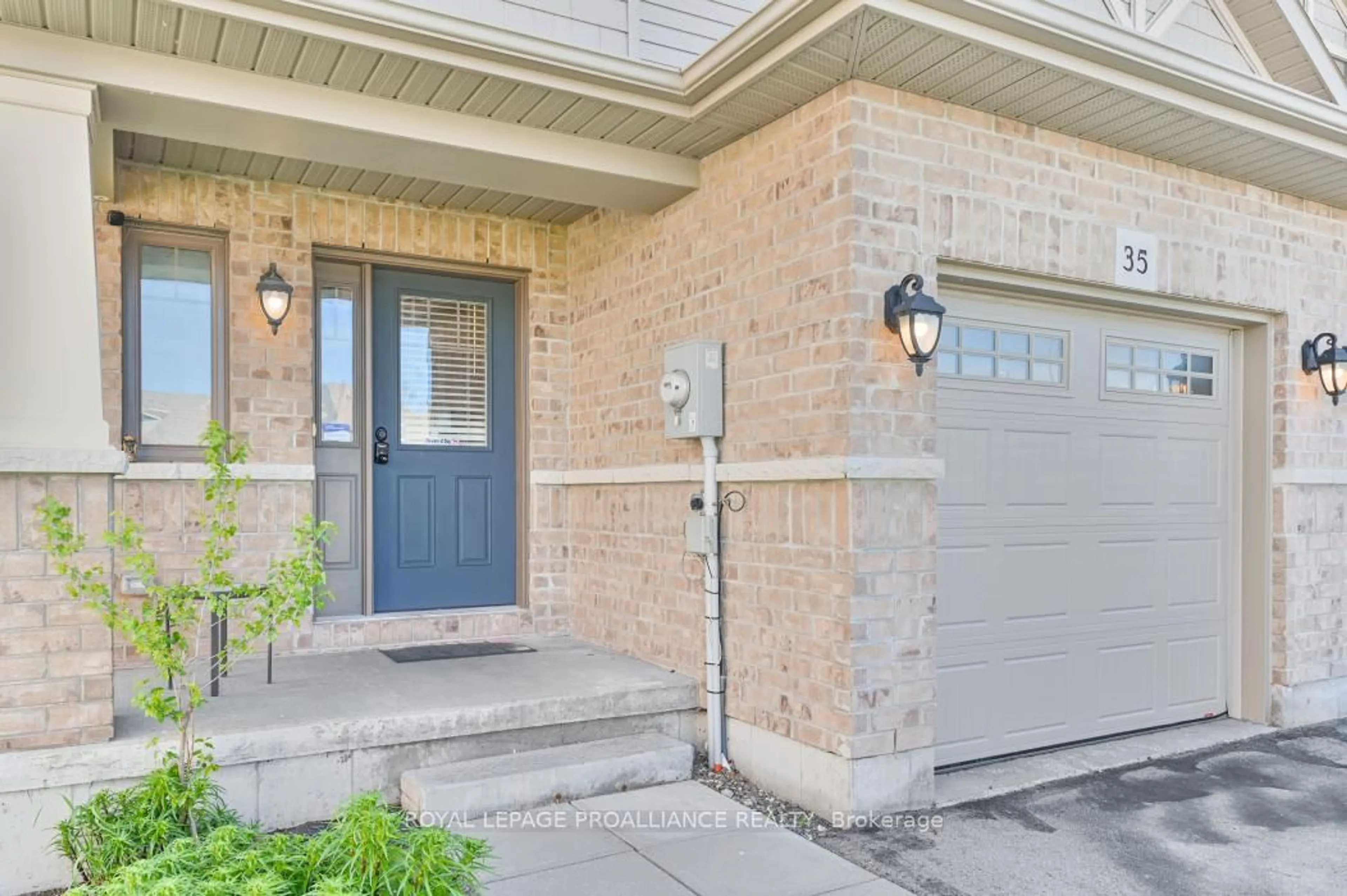 Home with brick exterior material, street for 35 Mountain Ash Dr, Belleville Ontario K8N 0E3