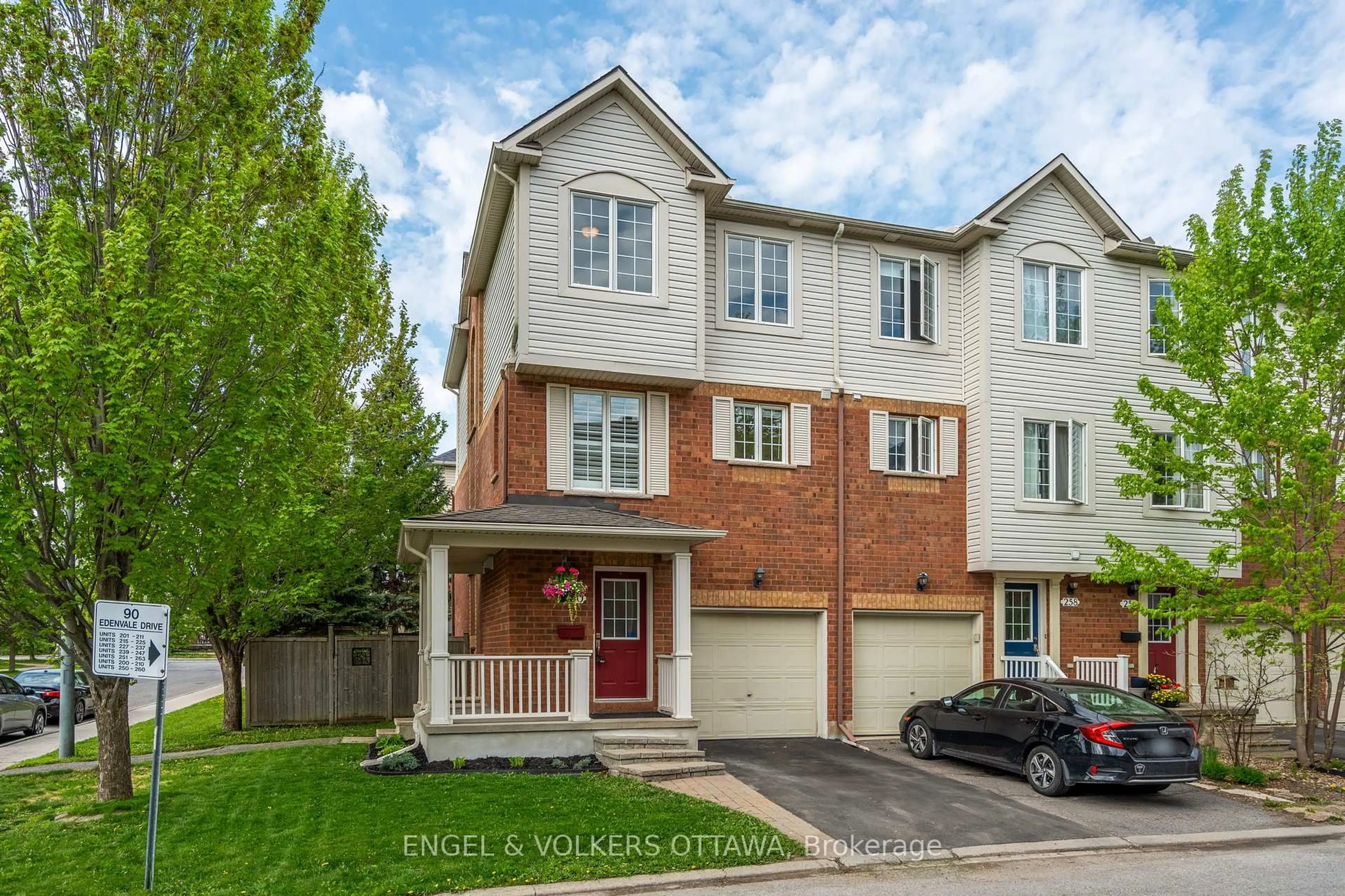 Home with brick exterior material, street for 90 Edenvale Dr #260, Kanata Ontario K2K 3N8