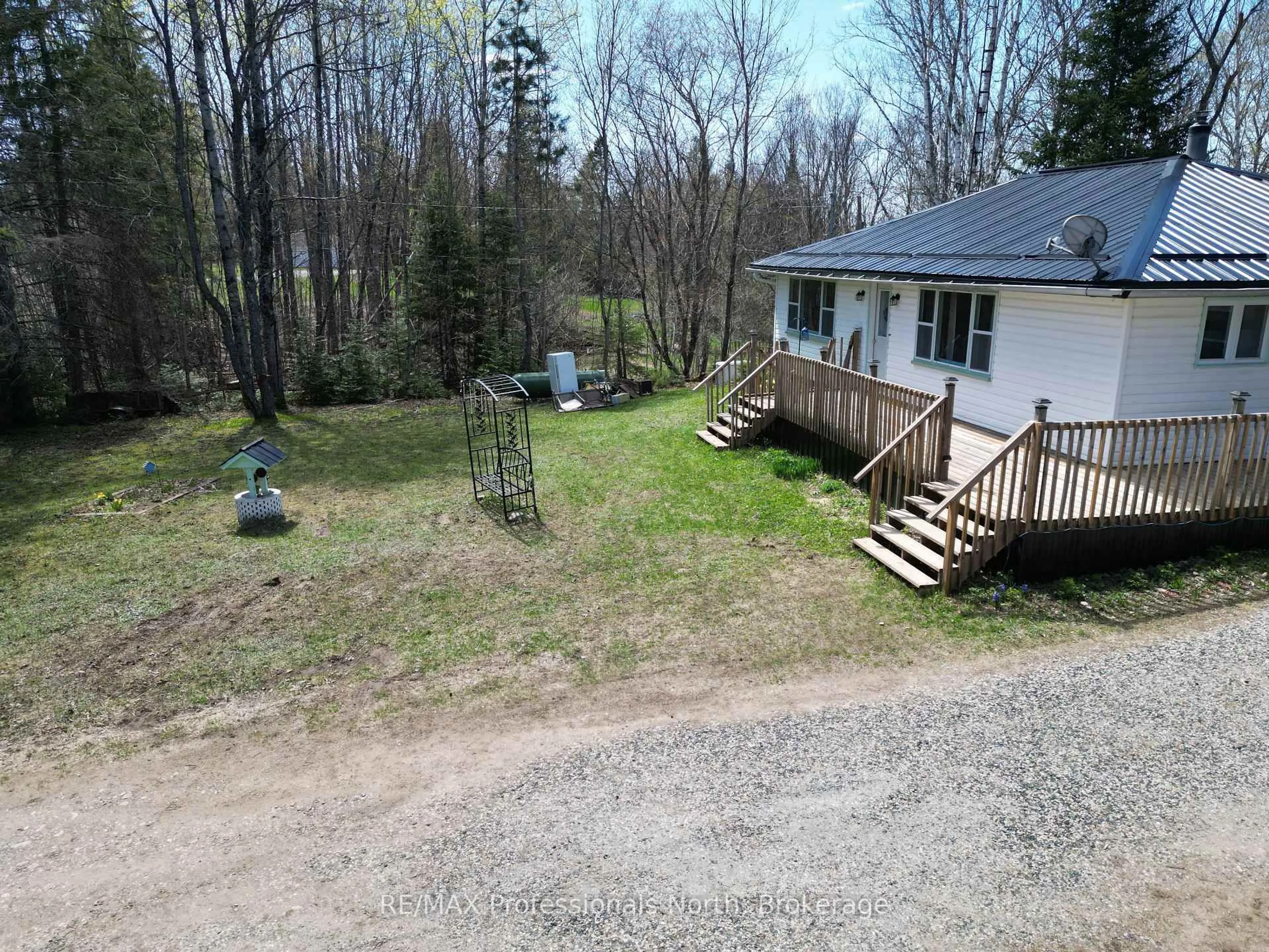 A pic from outside/outdoor area/front of a property/back of a property/a pic from drone, unknown for 2693 County Road 21 N/A, Minden Hills Ontario K0M 2K0