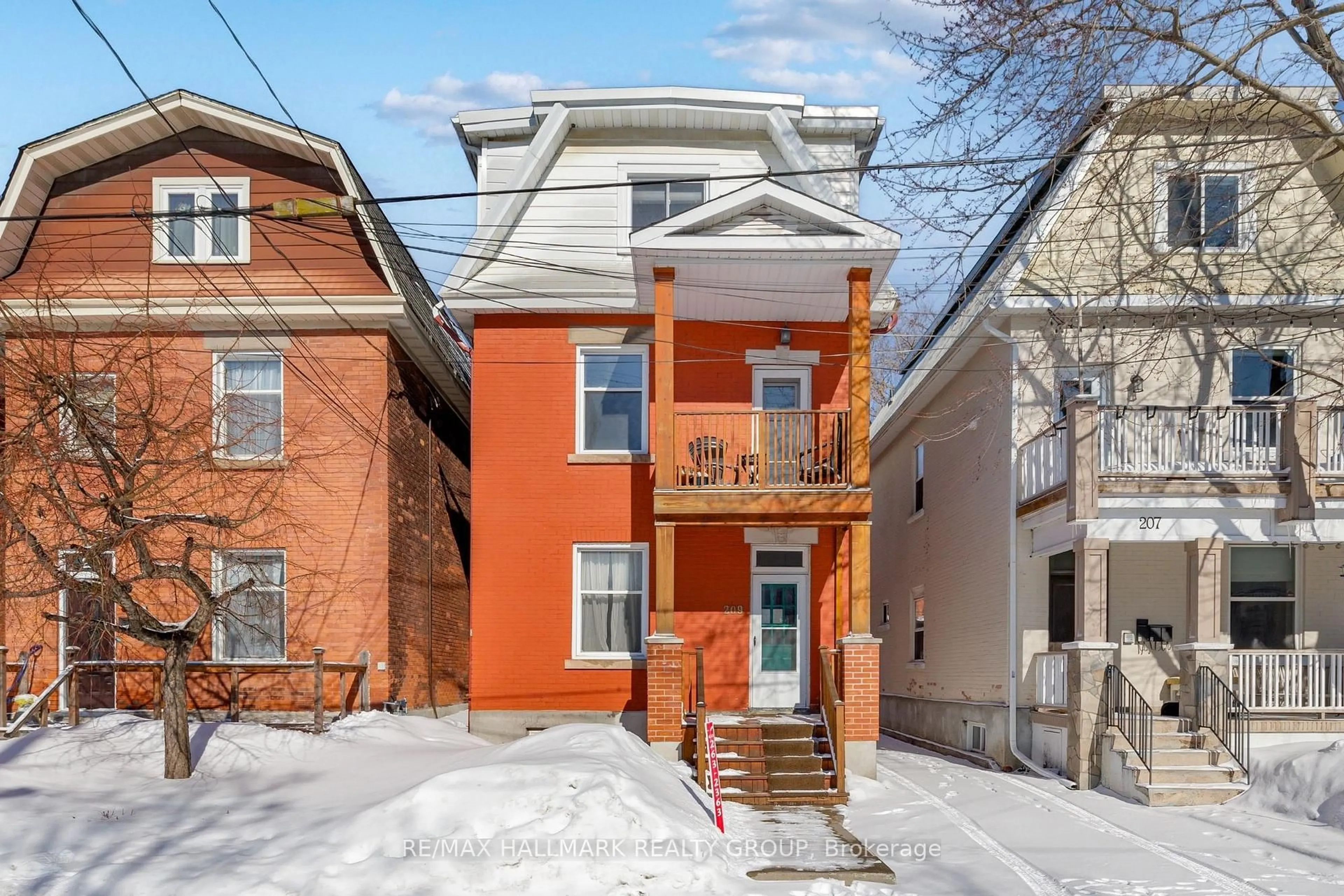 Home with brick exterior material, street for 209 Fifth Ave, Ottawa Ontario K1S 2N1