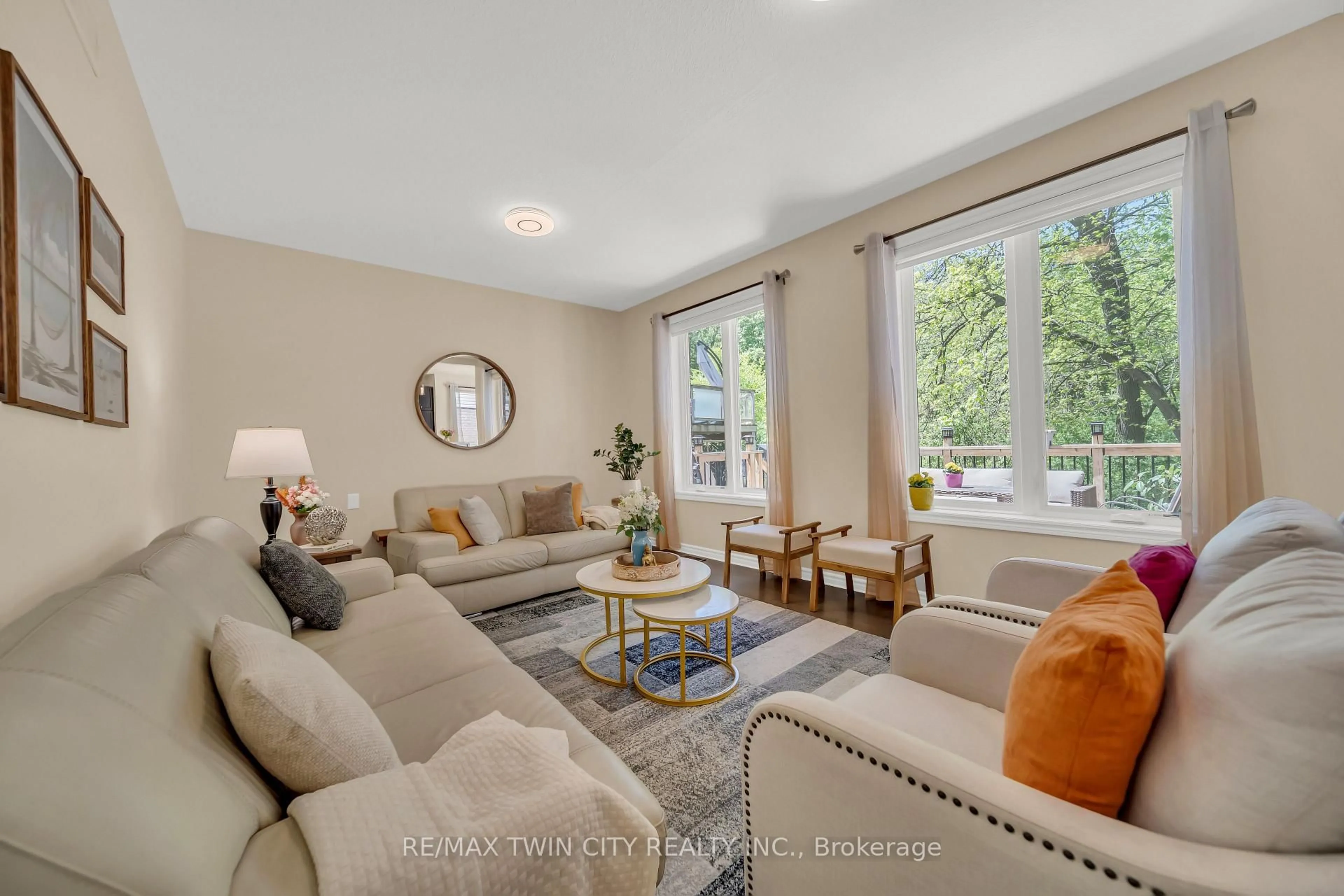 Living room with furniture, unknown for 437 Zeller Dr, Kitchener Ontario N2A 4M4