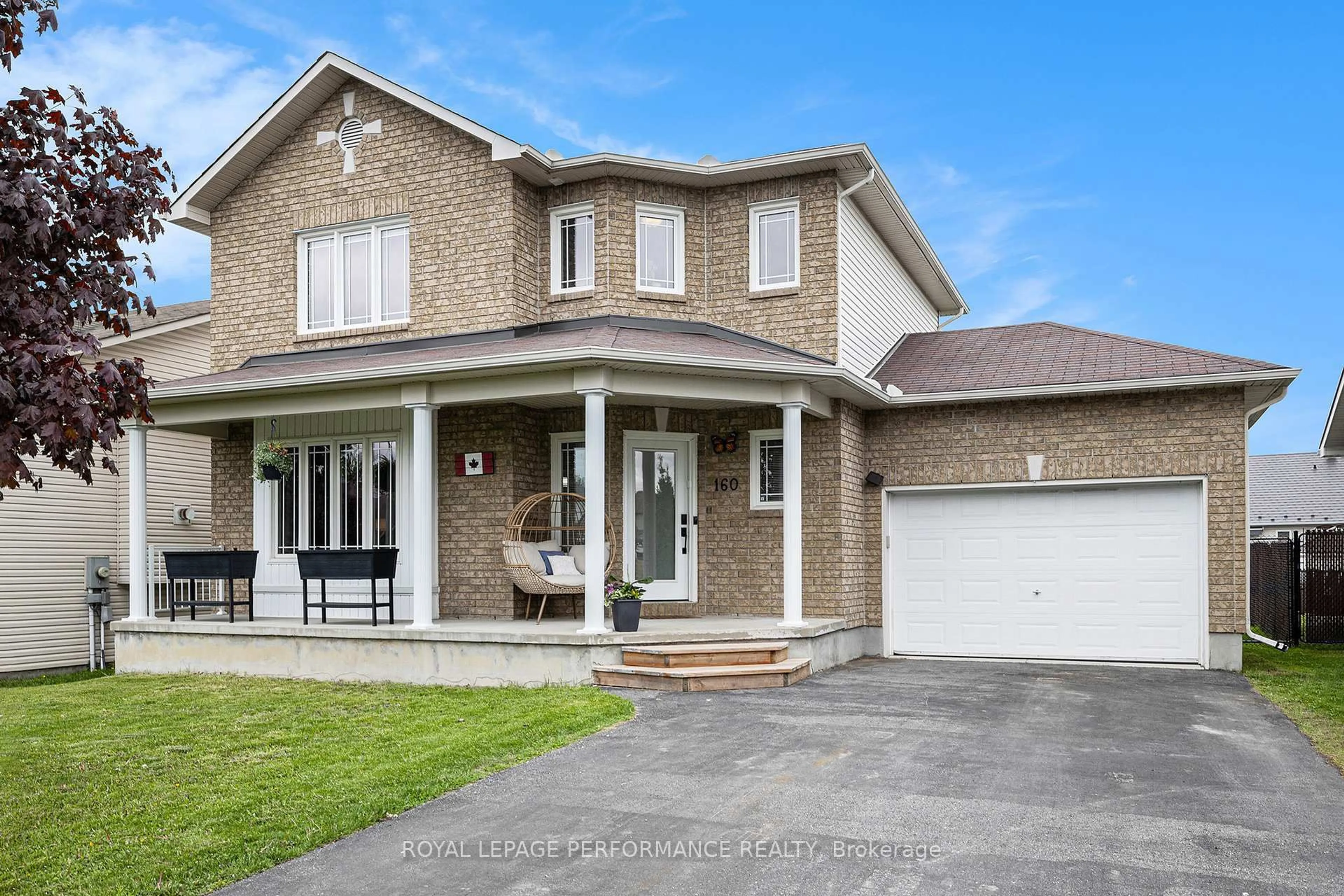 Home with brick exterior material, street for 160 Filion St, Russell Ontario K0A 1W0
