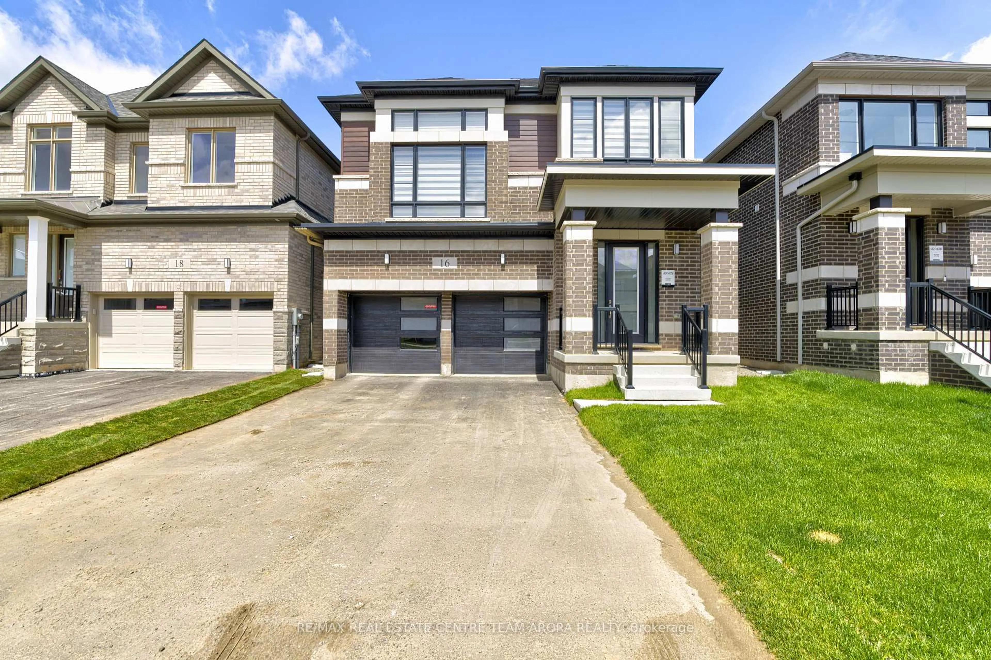 Home with brick exterior material, street for 16 Tyler Ave, Erin Ontario N0B 1T0