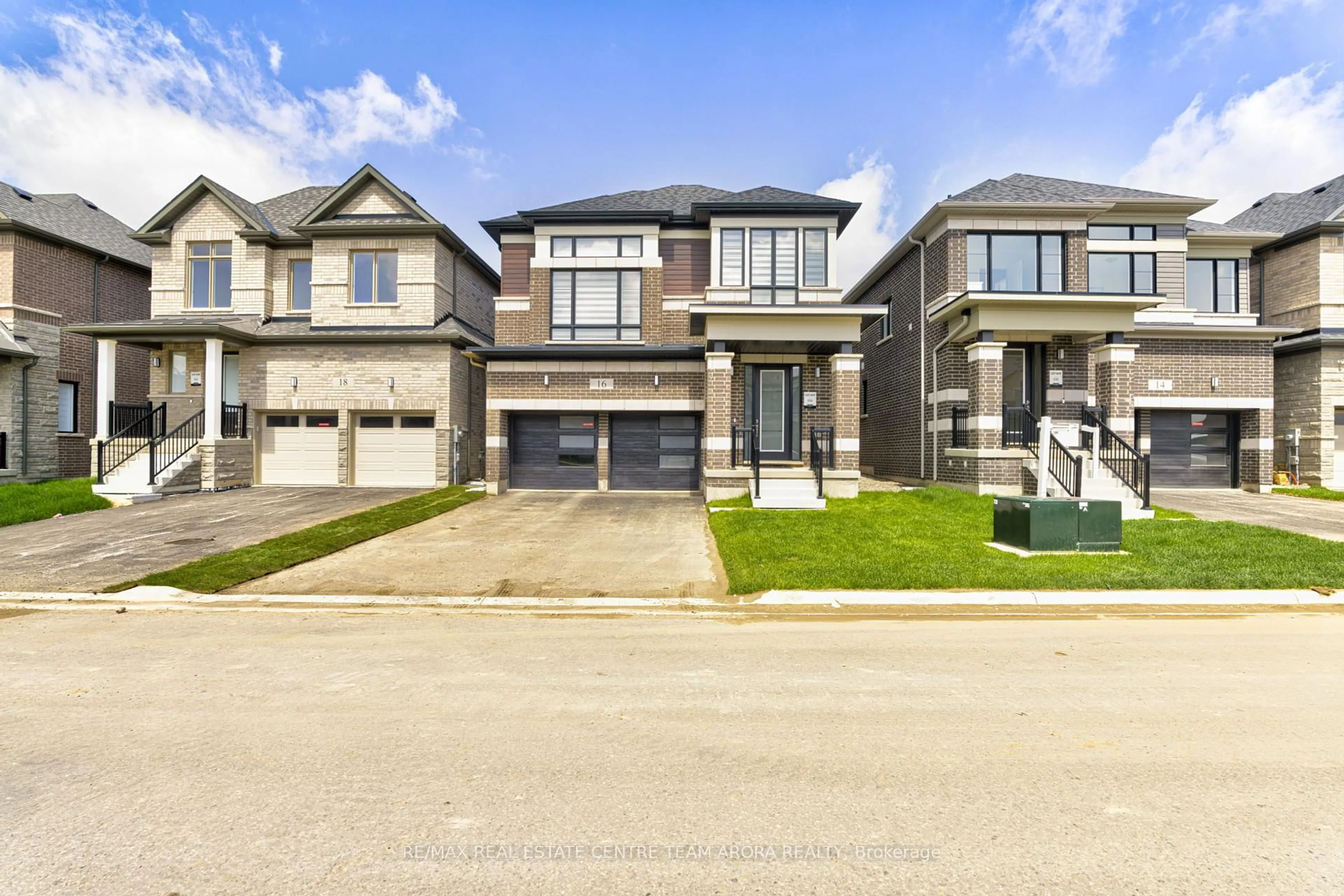 Home with brick exterior material, street for 16 Tyler Ave, Erin Ontario N0B 1T0