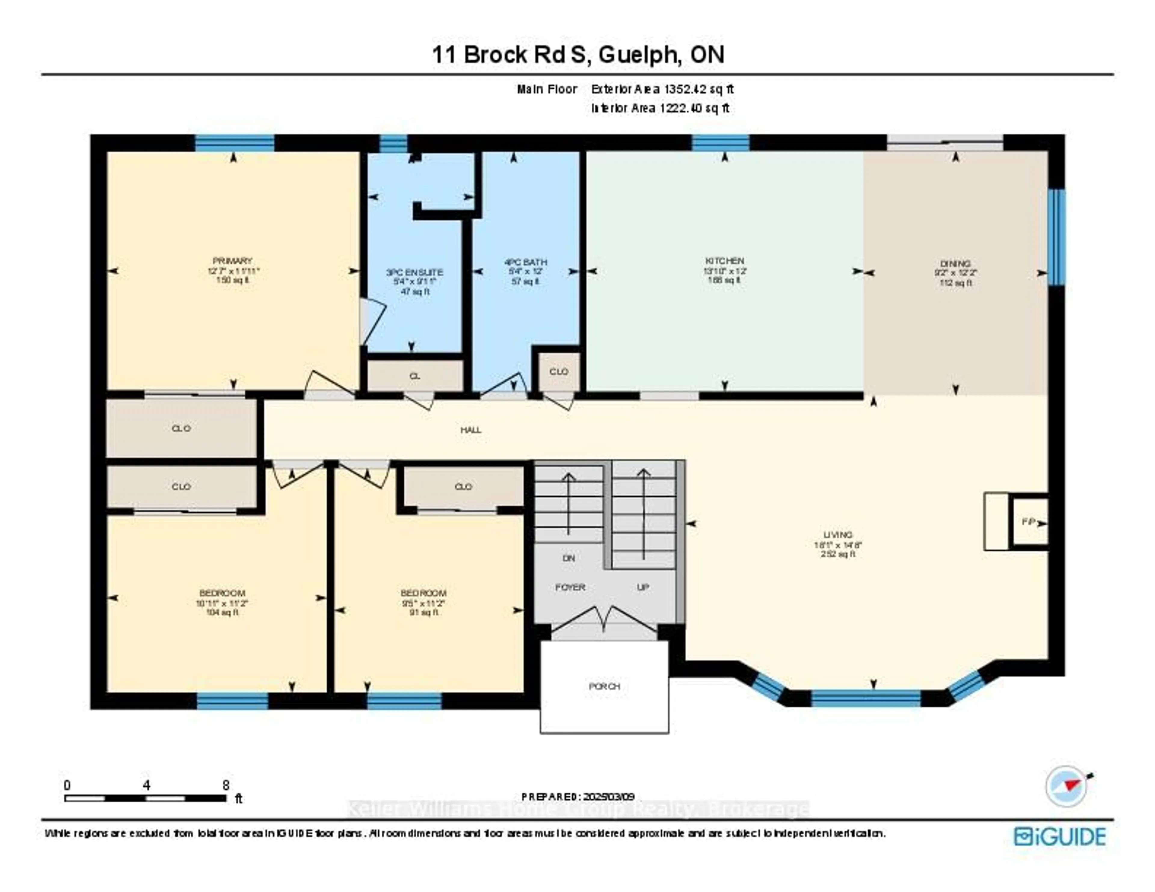 Floor plan for 11 Brock Rd, Puslinch Ontario N0B 2J0