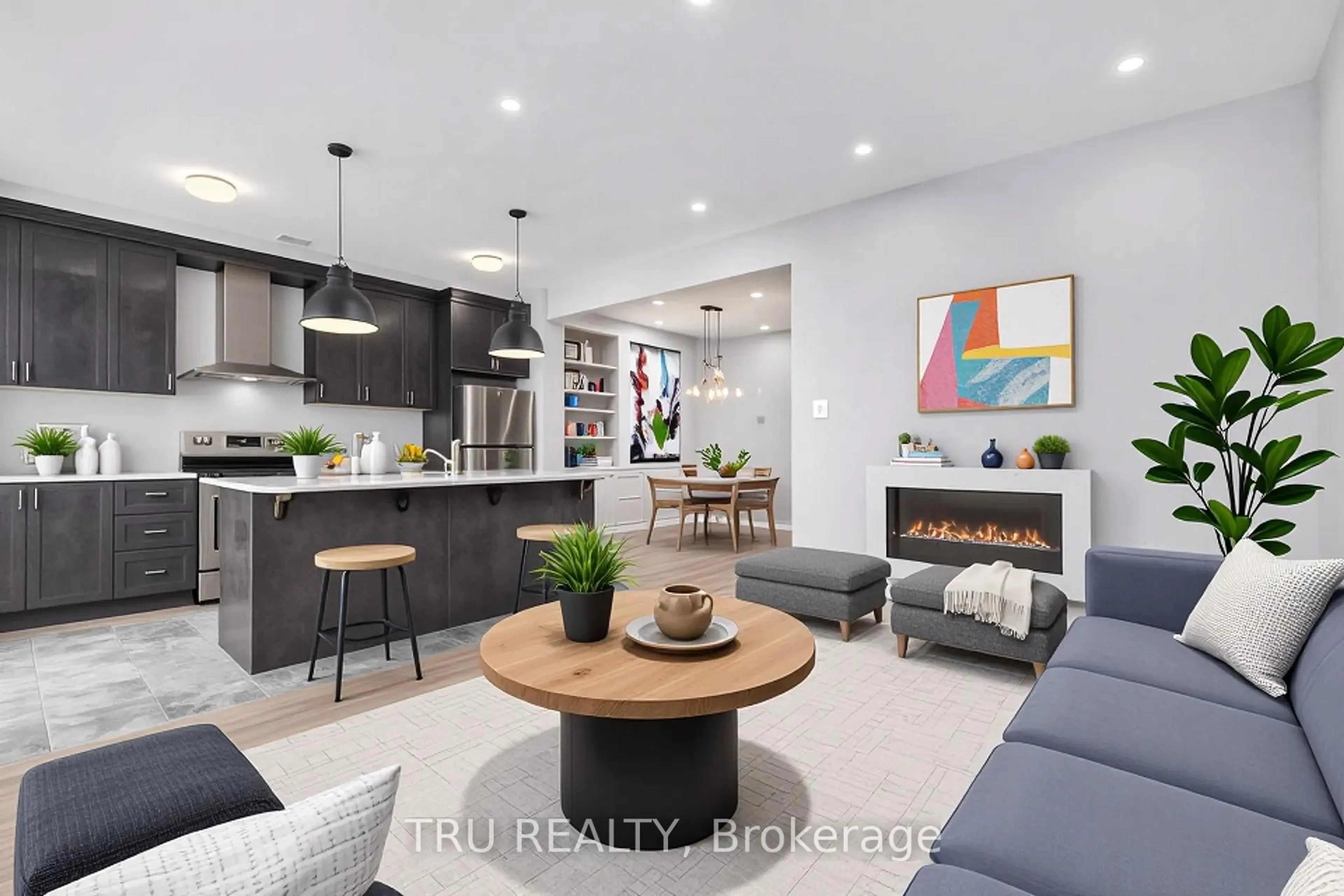Open concept kitchen, unknown for 34 Lentago Ave, Ottawa Ontario K2J 7A2
