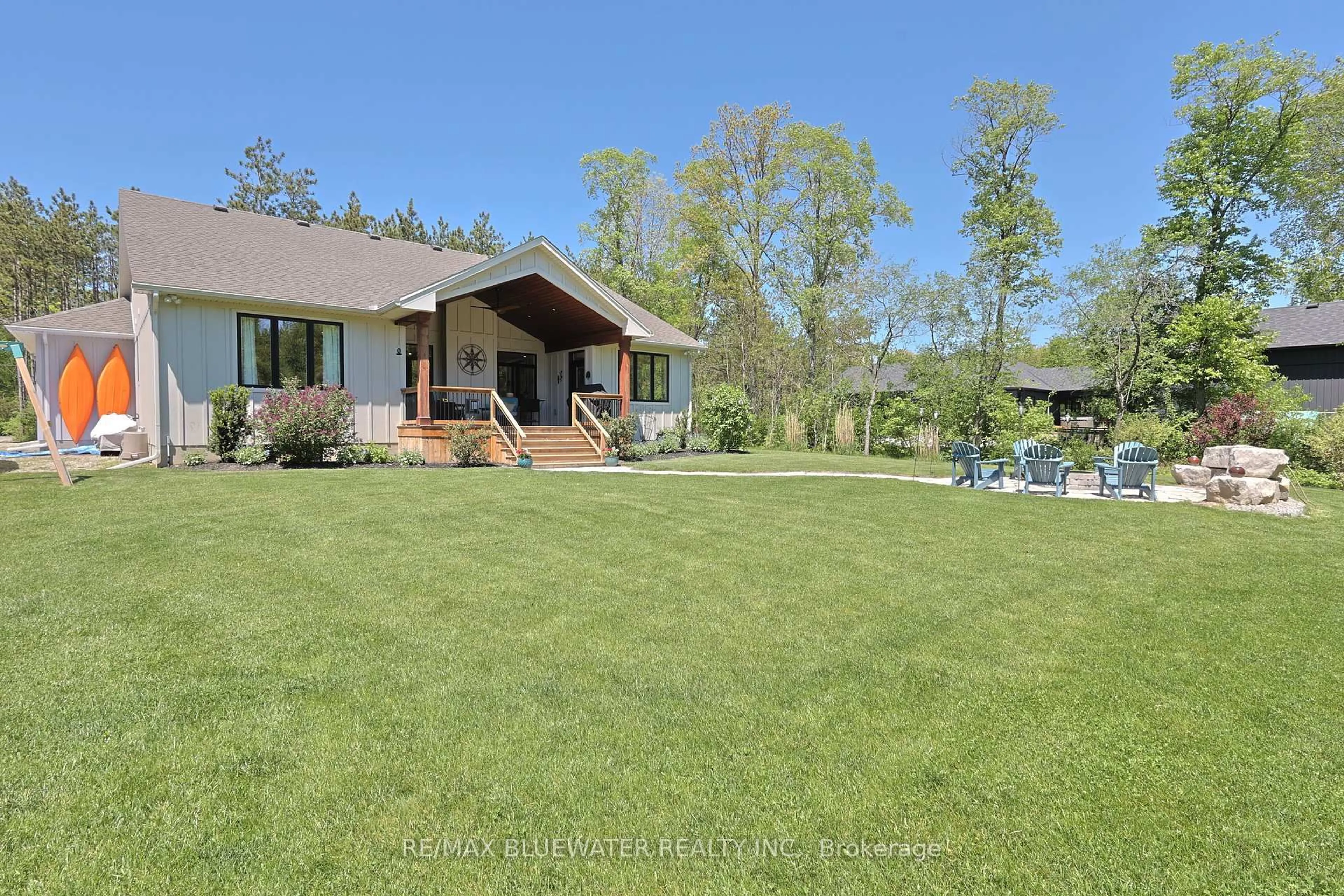 A pic from outside/outdoor area/front of a property/back of a property/a pic from drone, water/lake/river/ocean view for 8437 Goosemarsh Line, Lambton Shores Ontario N0M 1T0