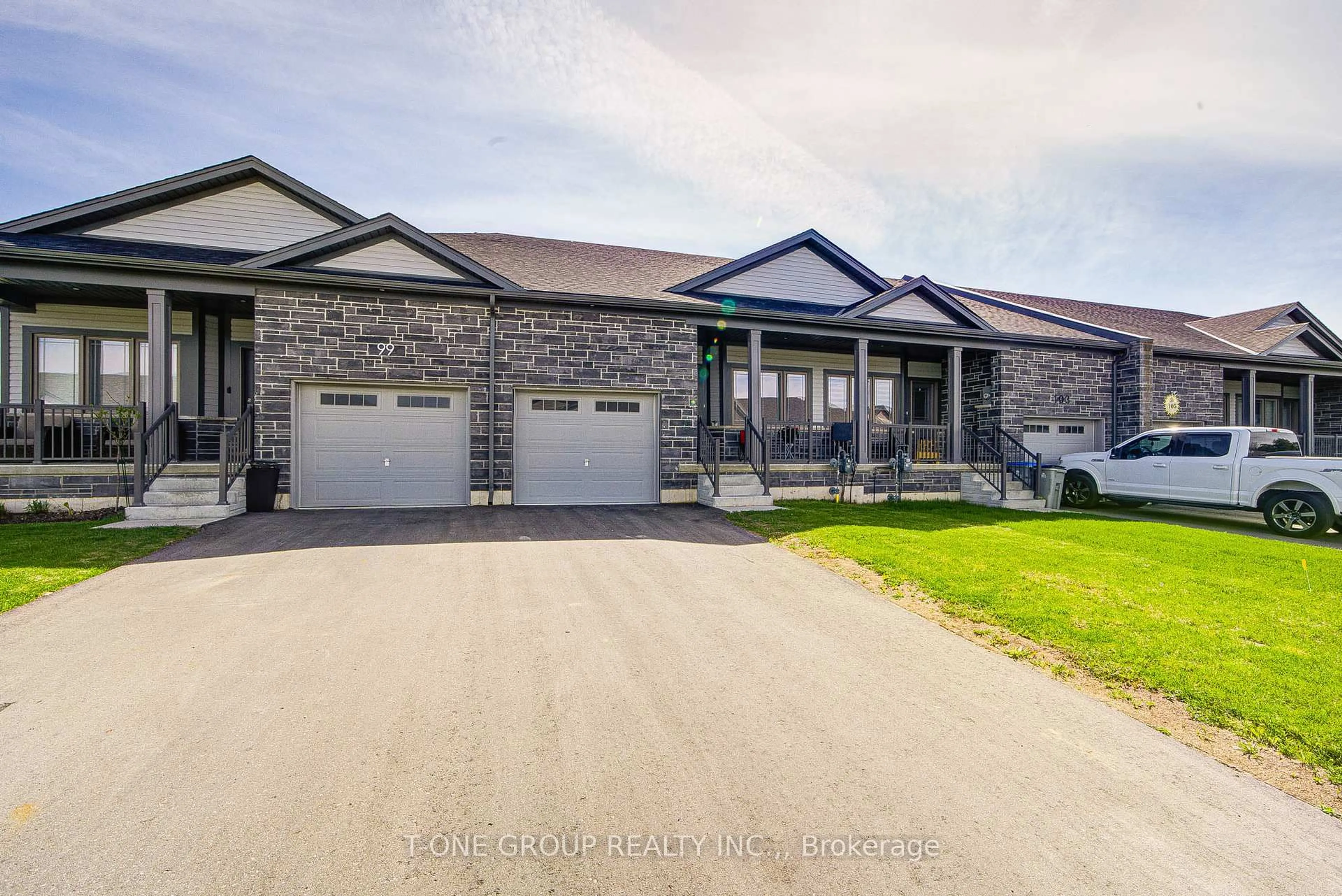 A pic from outside/outdoor area/front of a property/back of a property/a pic from drone, unknown for 101 Cheryl Ave, North Perth Ontario N0G 1B0