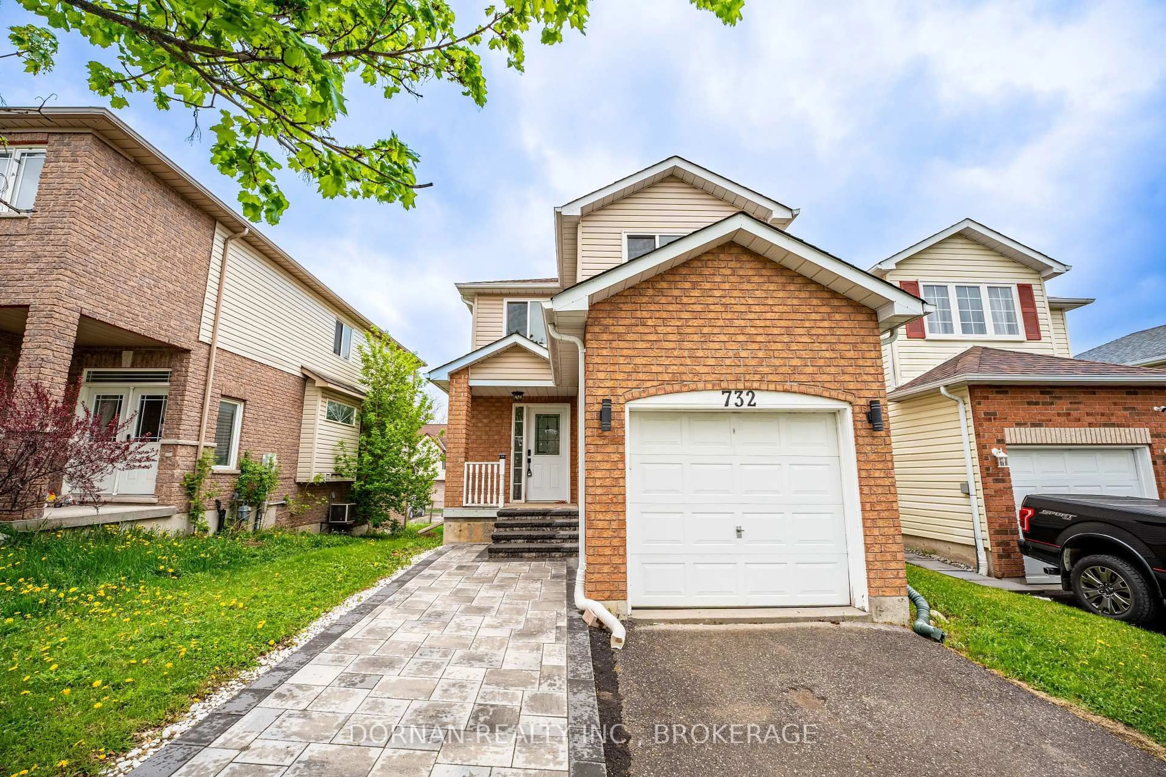 Home with brick exterior material, street for 732 Trailview Dr, Peterborough South Ontario K9J 8P2