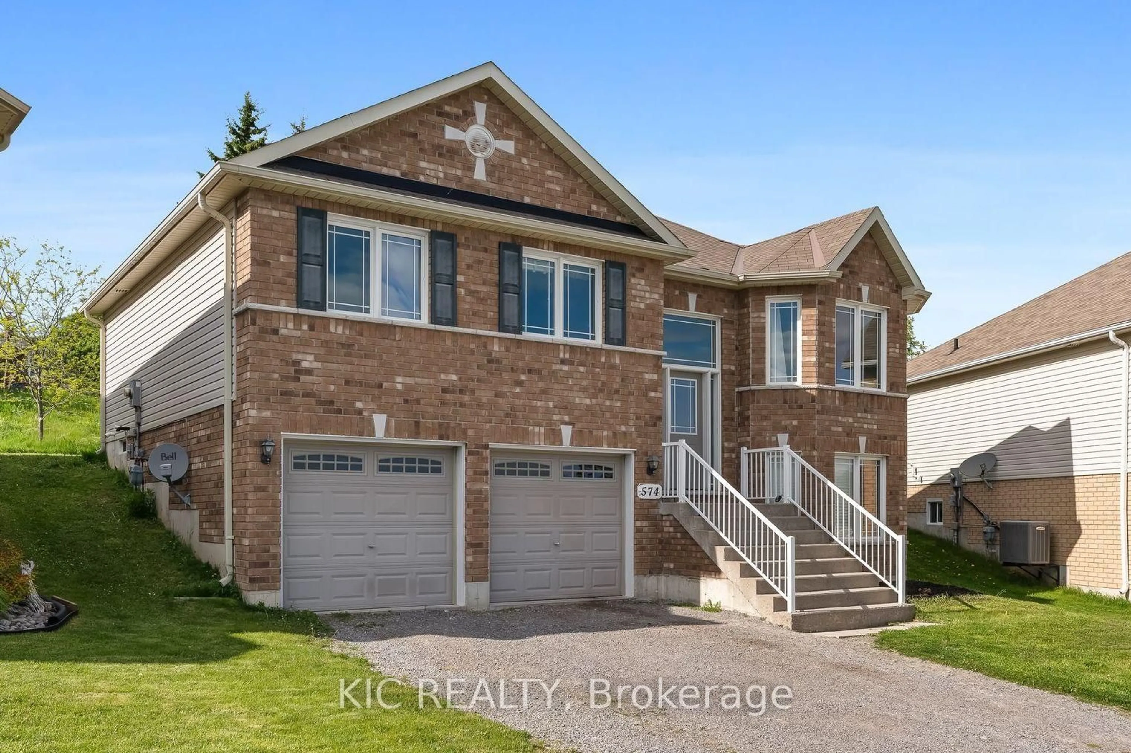 Home with brick exterior material, street for 574 Clancy Cres, Peterborough West Ontario K9K 2S2