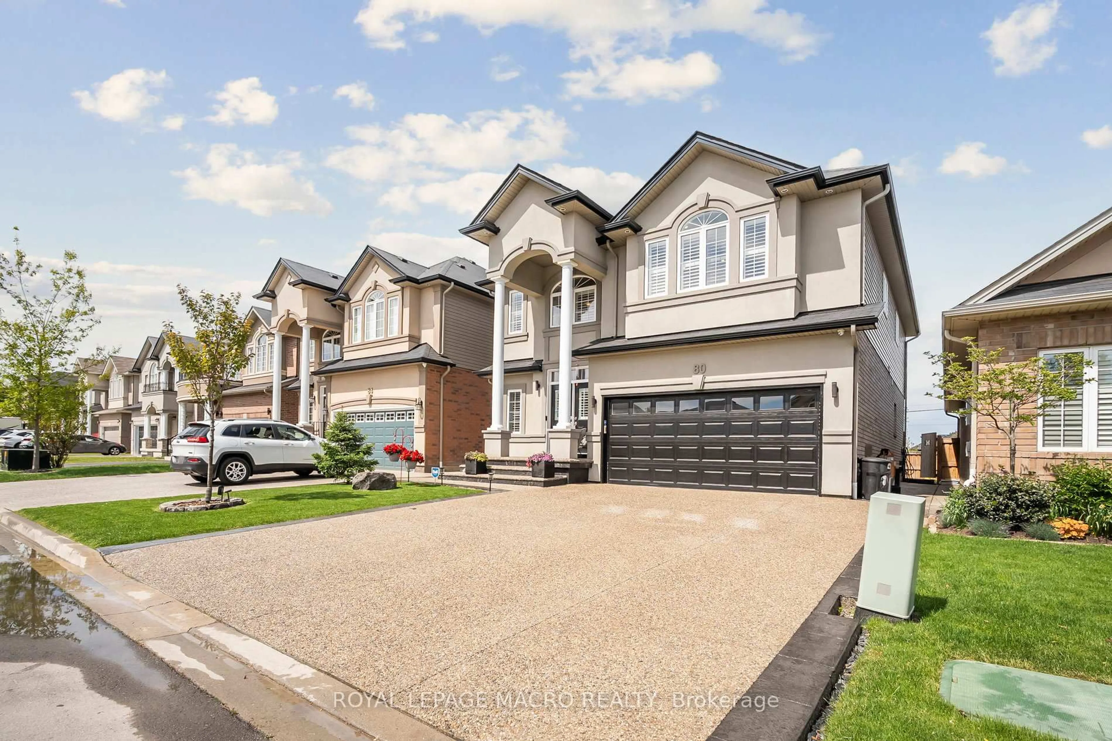 Home with brick exterior material, street for 80 Bellroyal Cres, Hamilton Ontario L8J 0E7